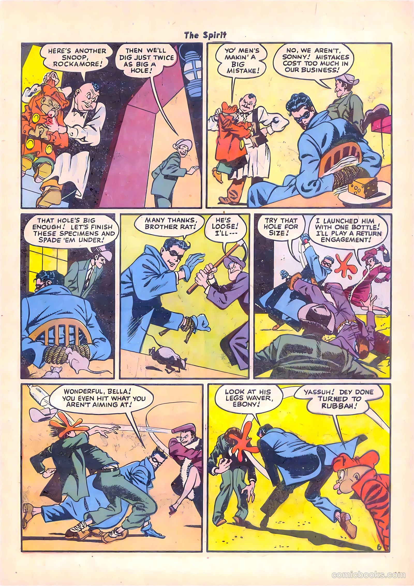 The Spirit #8 (1947) — page 47 of 52