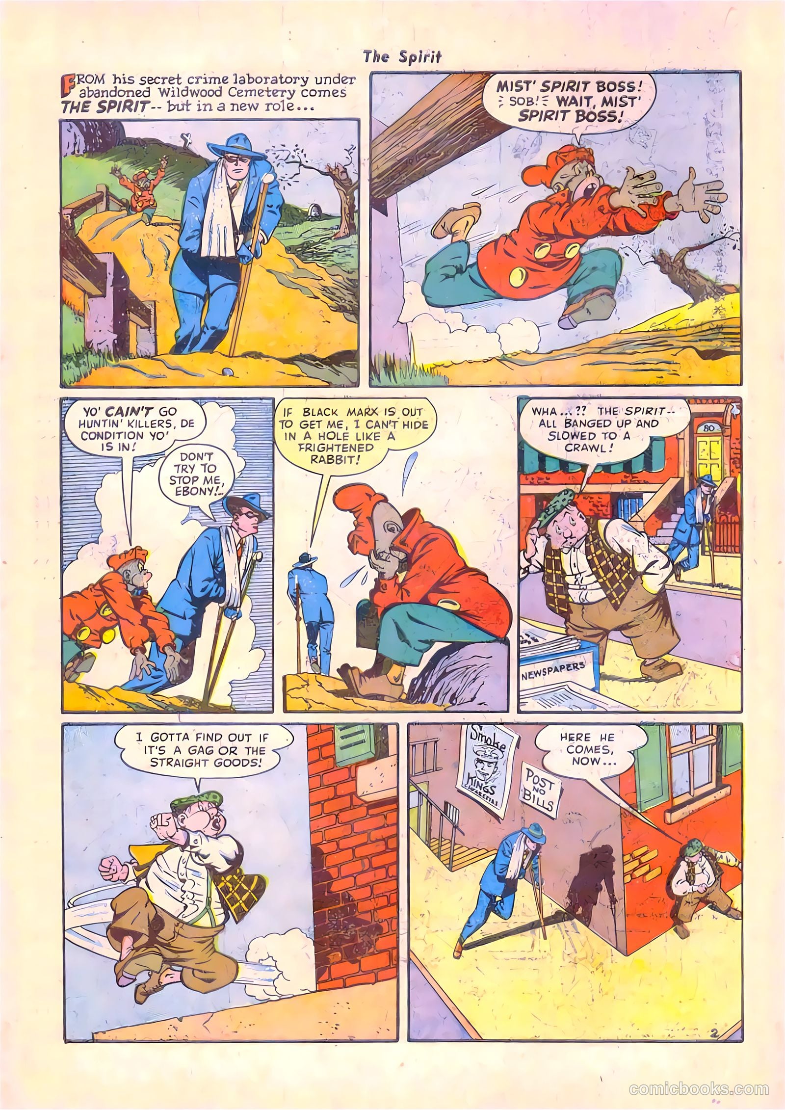 The Spirit #8 (1985) — page 4 of 52
