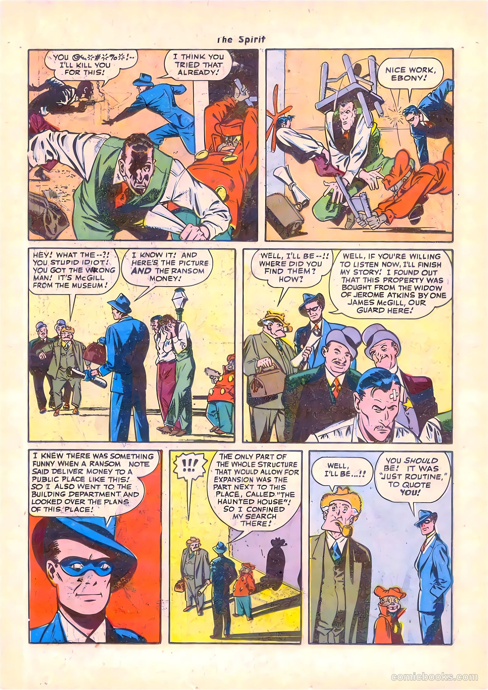 The Spirit #8 (1985) — page 25 of 52