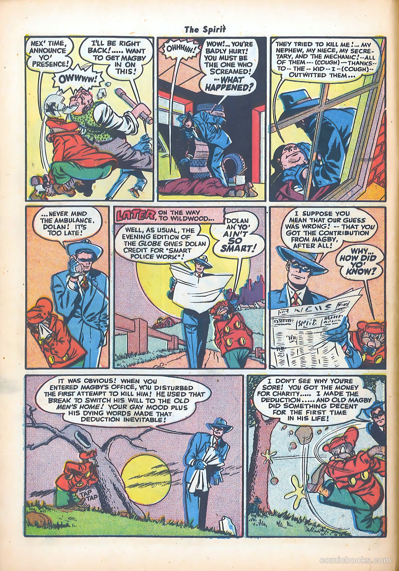 The Spirit #9 (1947) — page 18 of 52