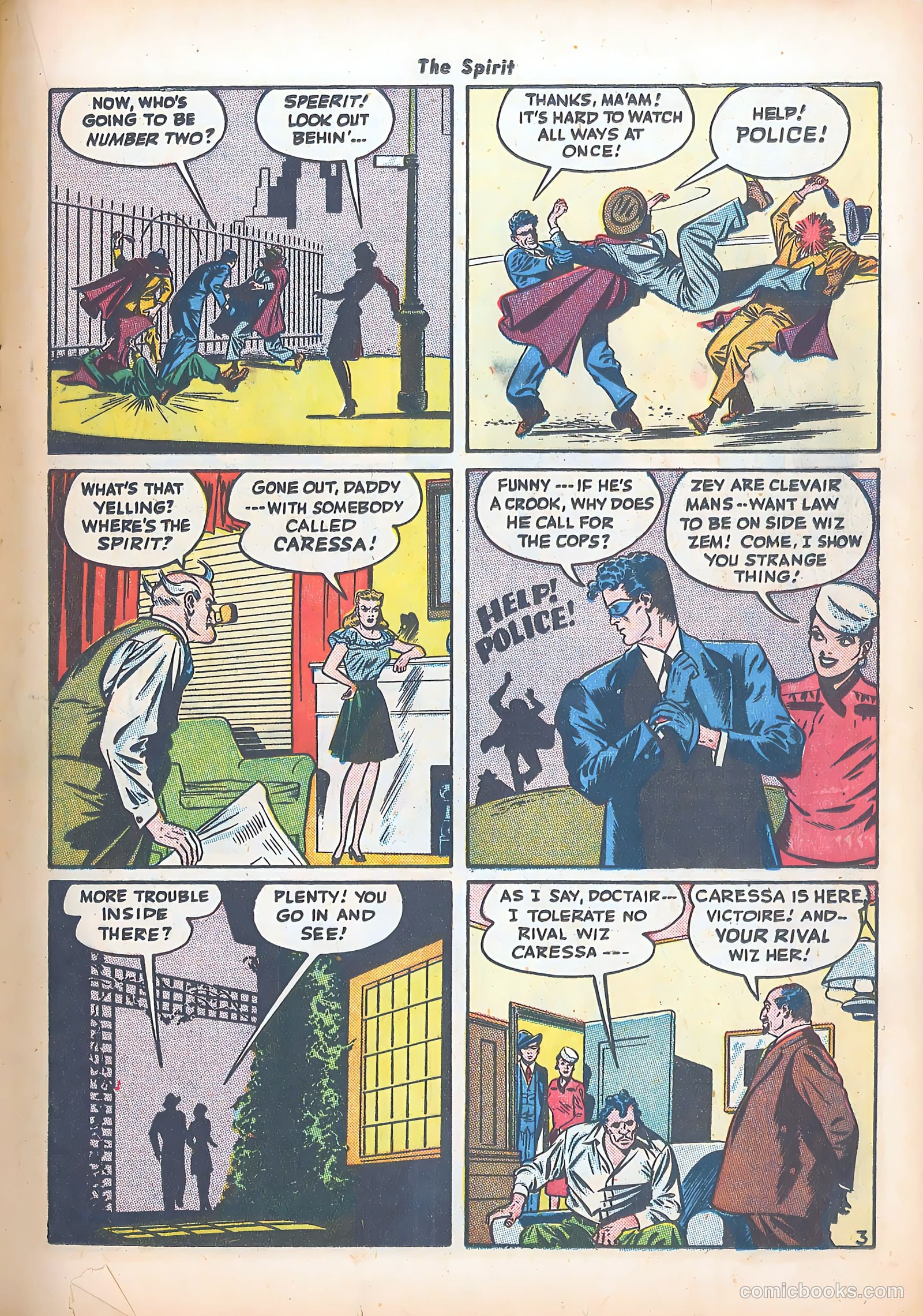 The Spirit #9 (1947) — page 21 of 52