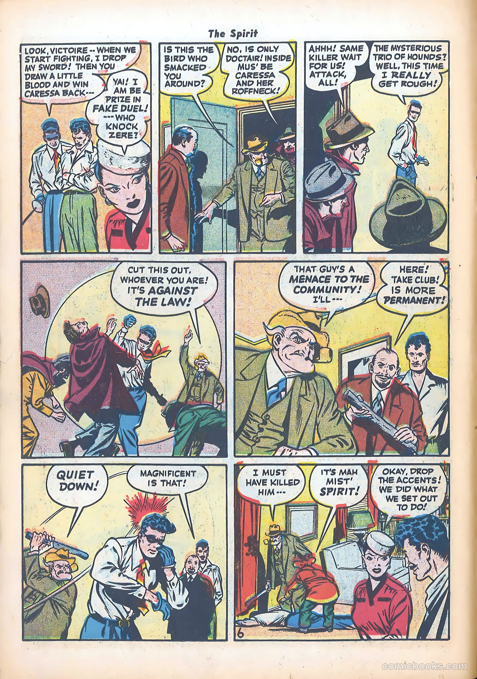 The Spirit #9 (1947) — page 24 of 52