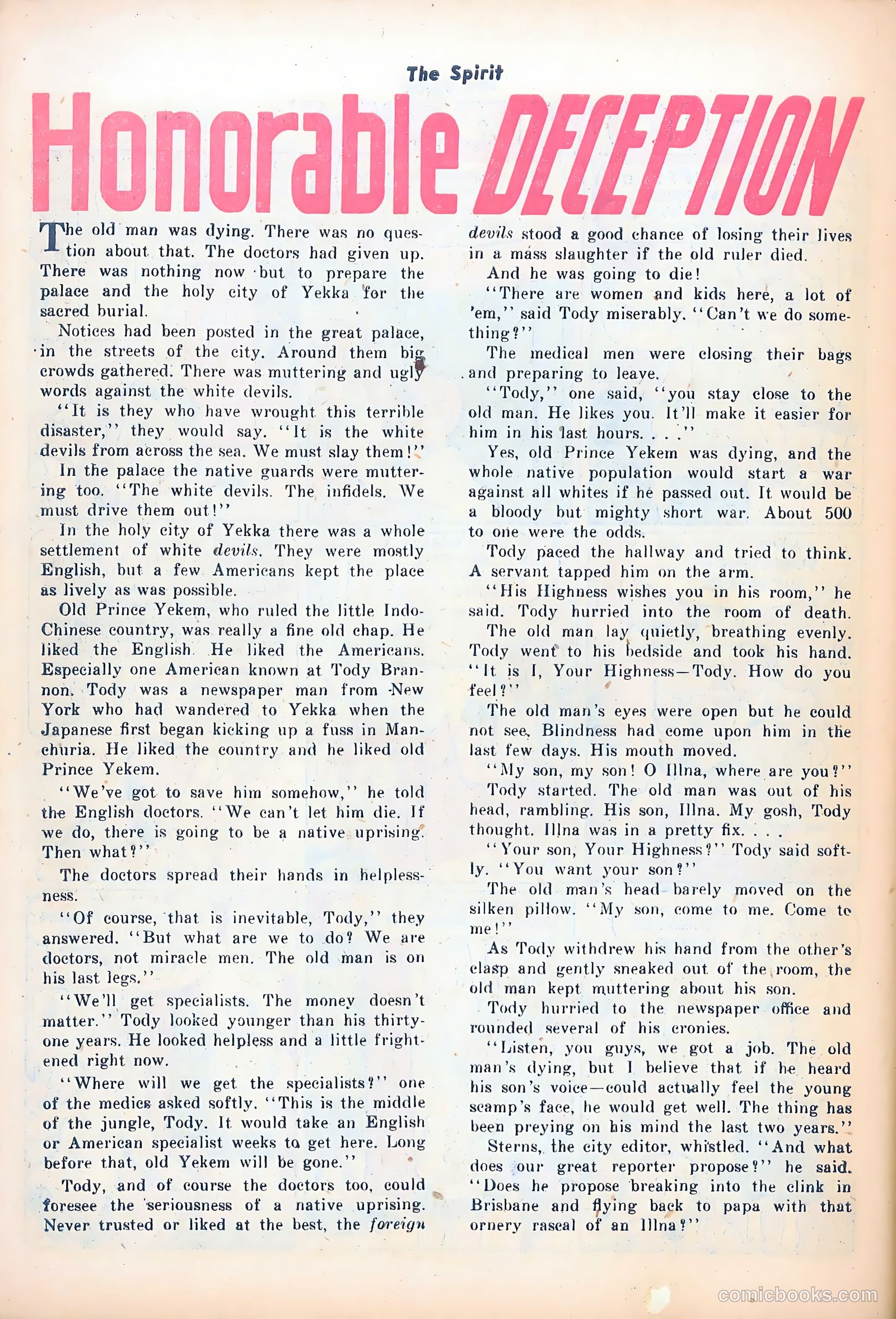 The Spirit #9 (1947) — page 40 of 52