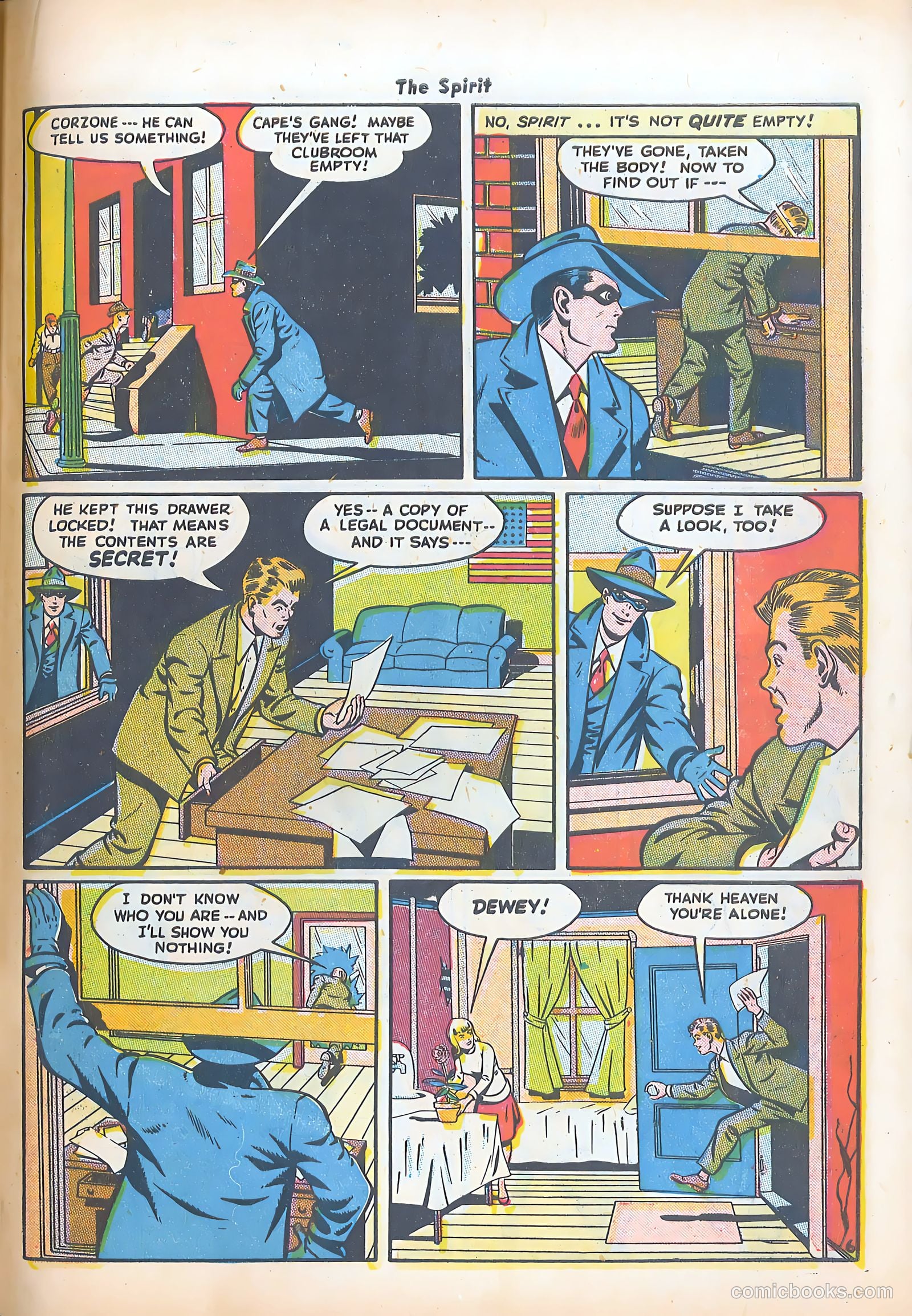 The Spirit #9 (1947) — page 47 of 52