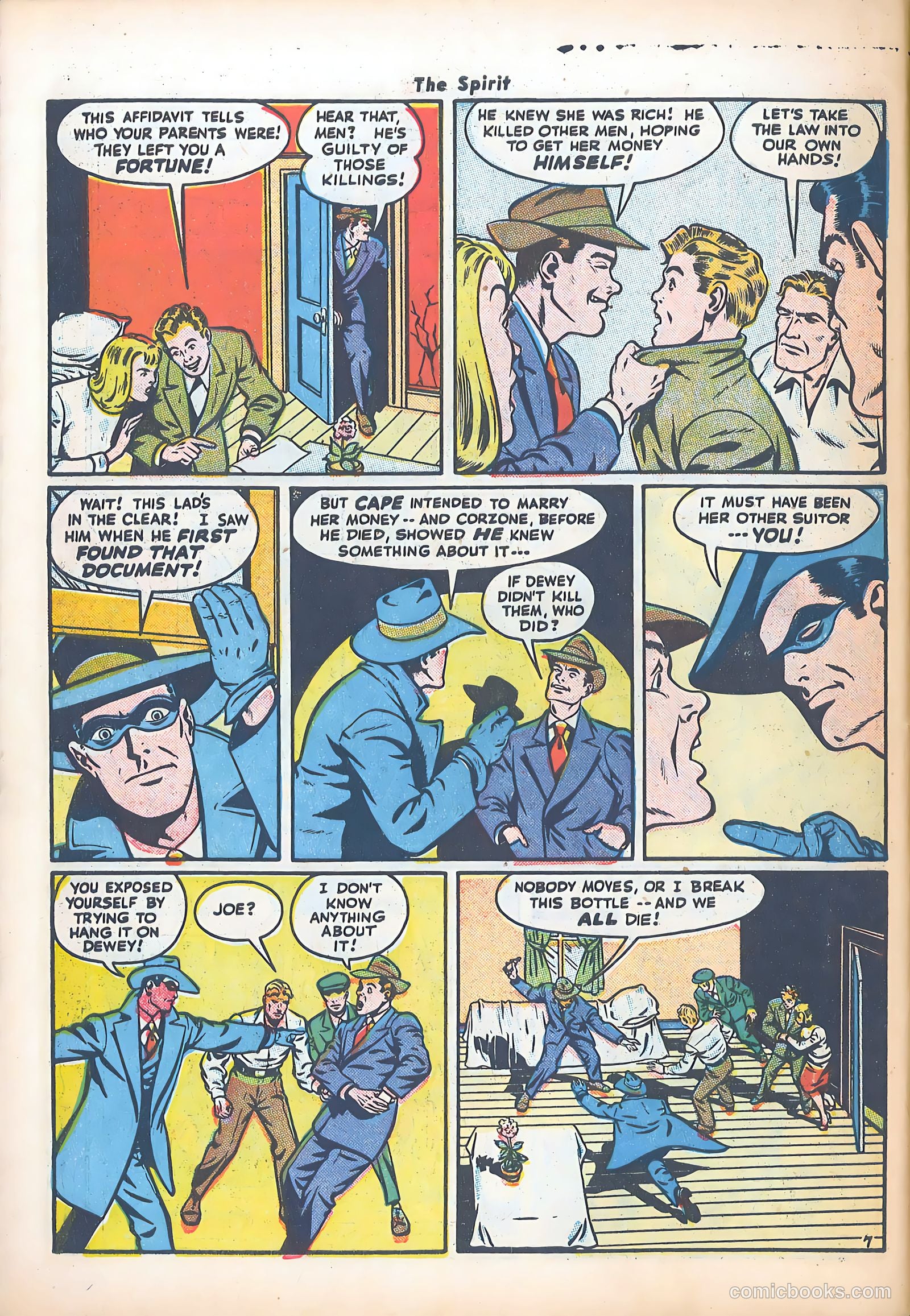 The Spirit #9 (1947) — page 48 of 52
