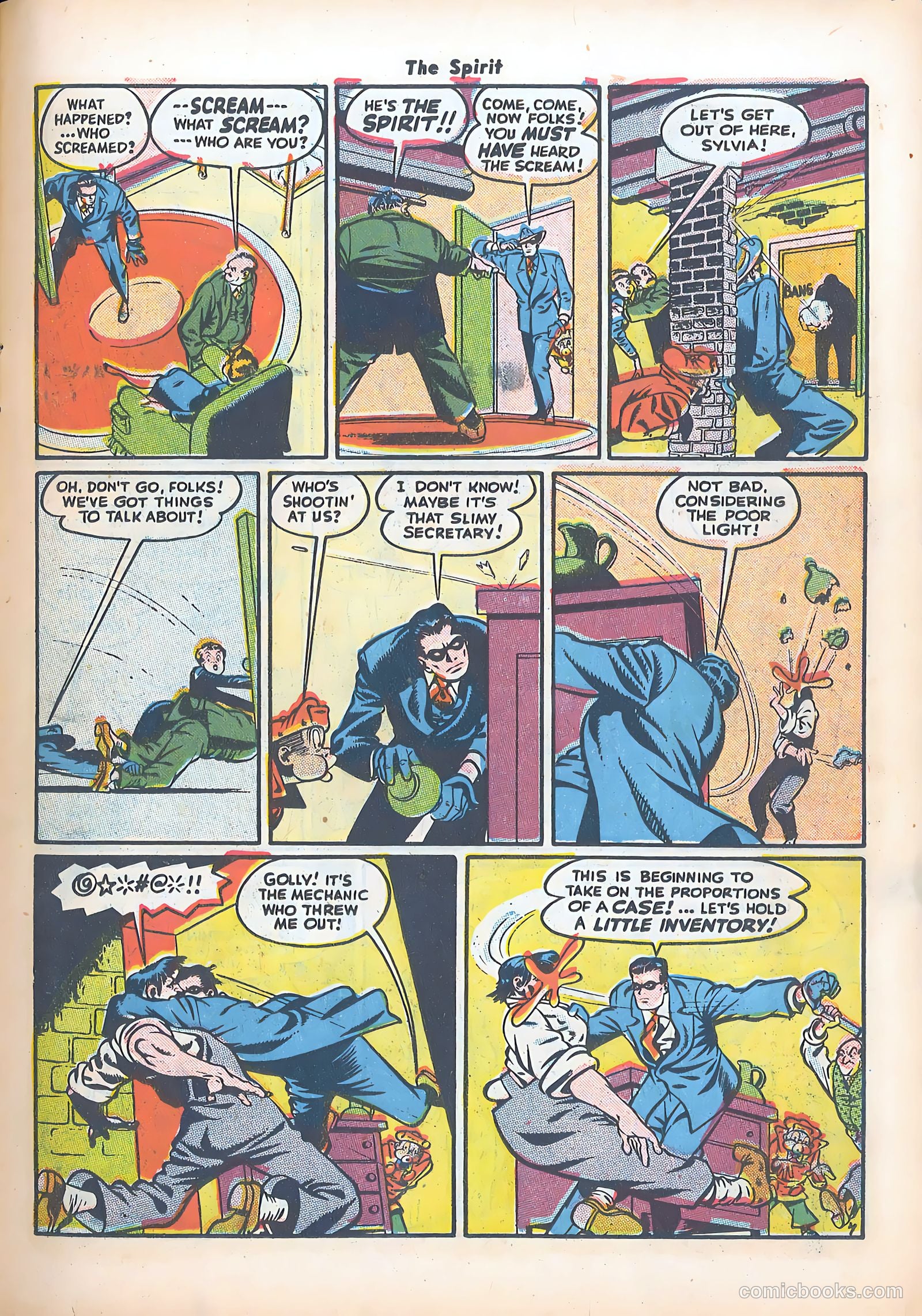 The Spirit #9 (1985) — page 17 of 52