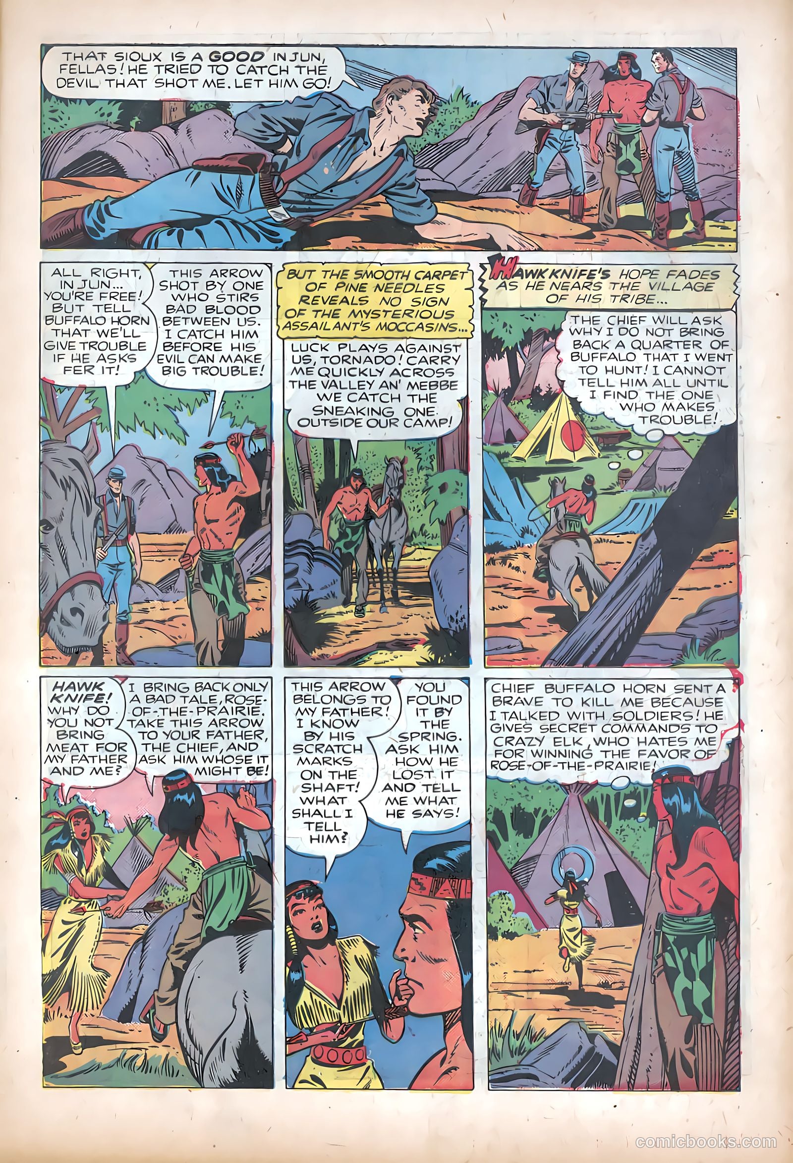 The Texan #11 (1950) — page 5 of 37