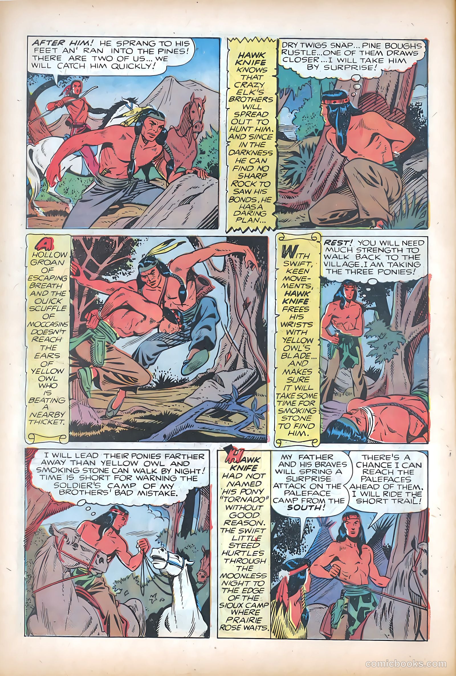 The Texan #11 (1950) — page 8 of 37