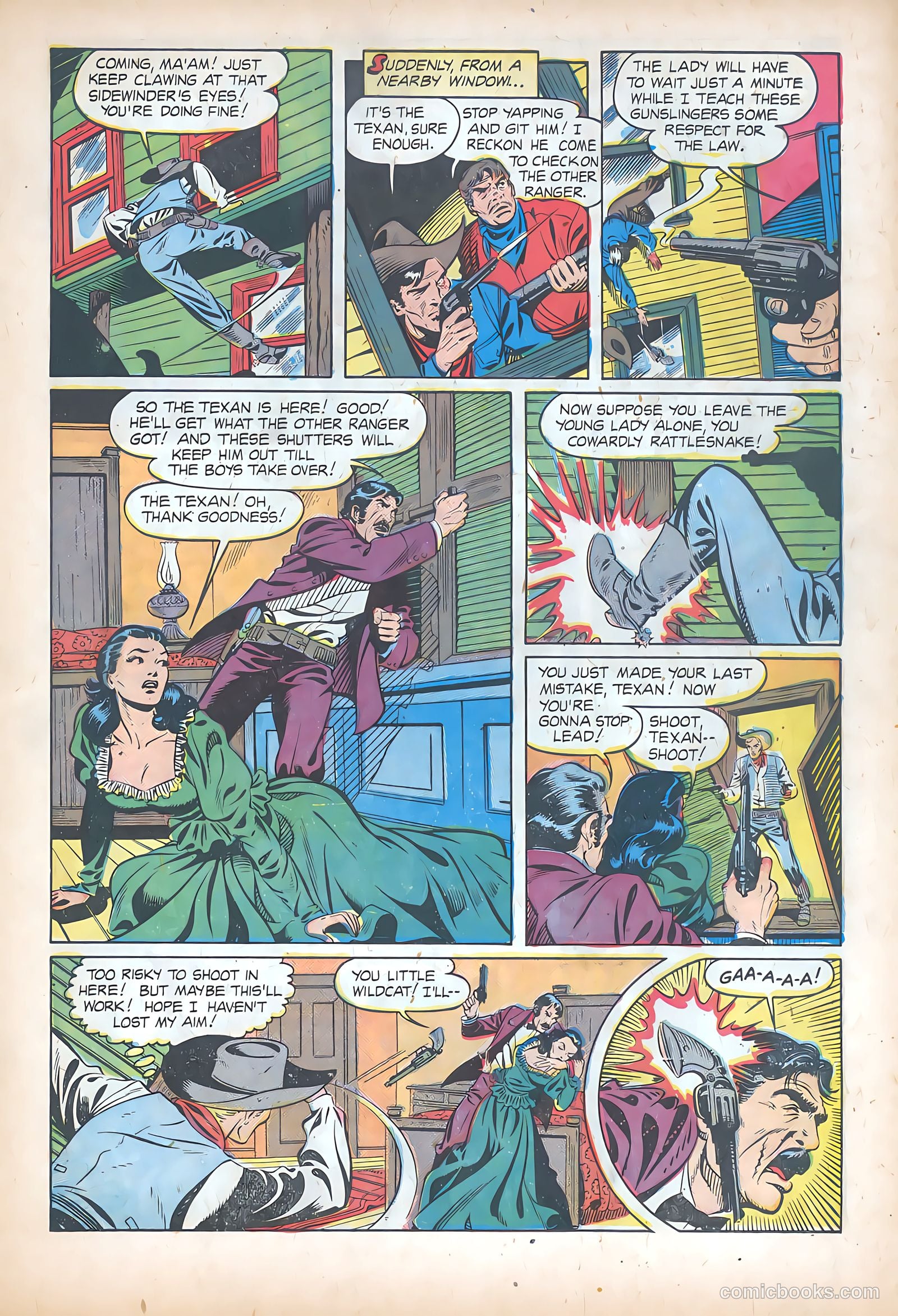 The Texan #11 (1950) — page 15 of 37