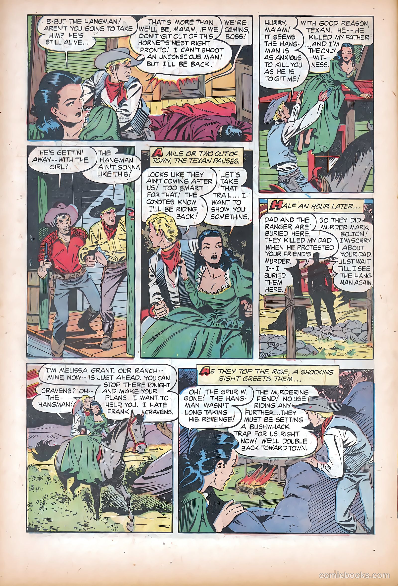 The Texan #11 (1950) — page 16 of 37