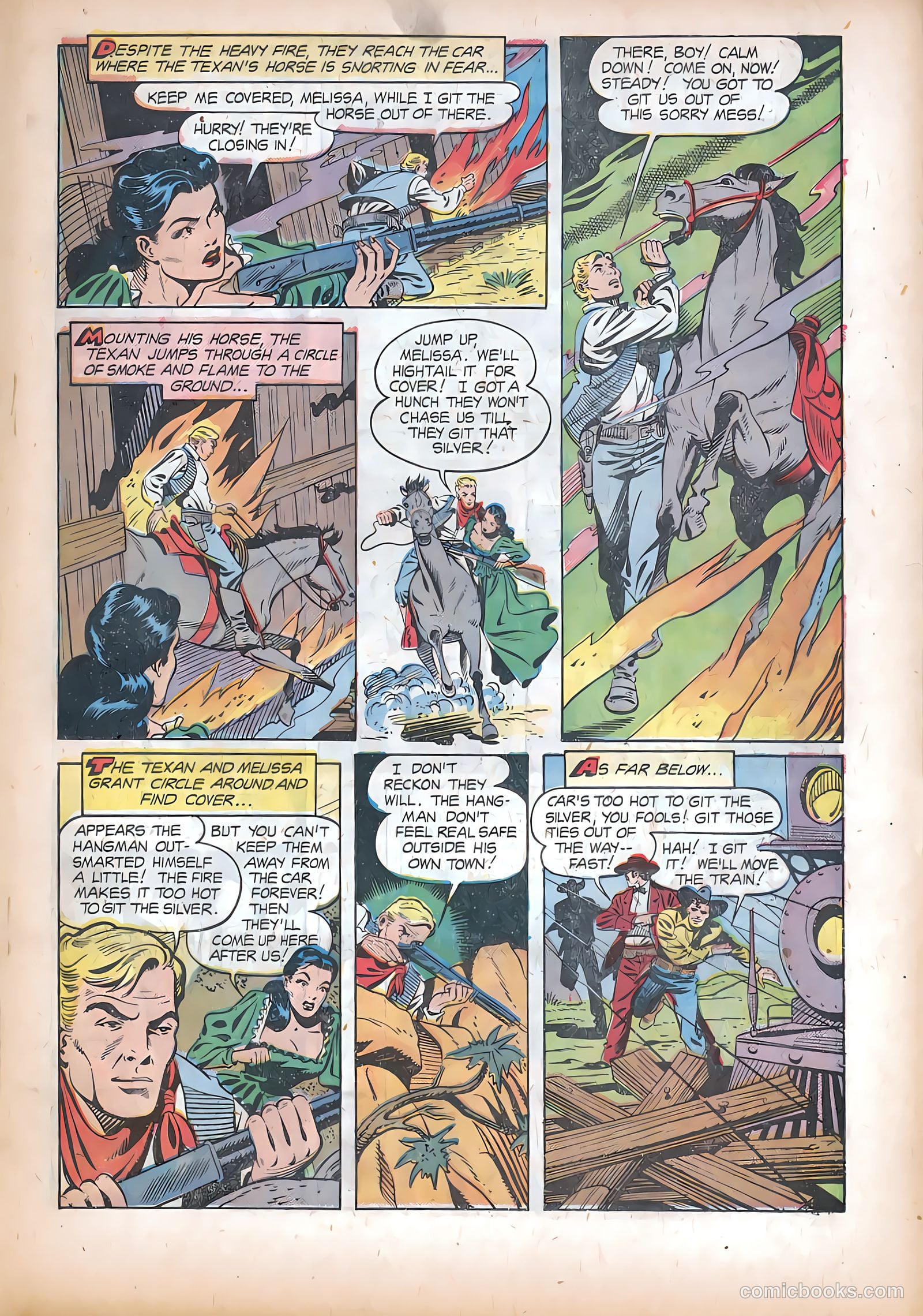 The Texan #11 (1950) — page 19 of 37