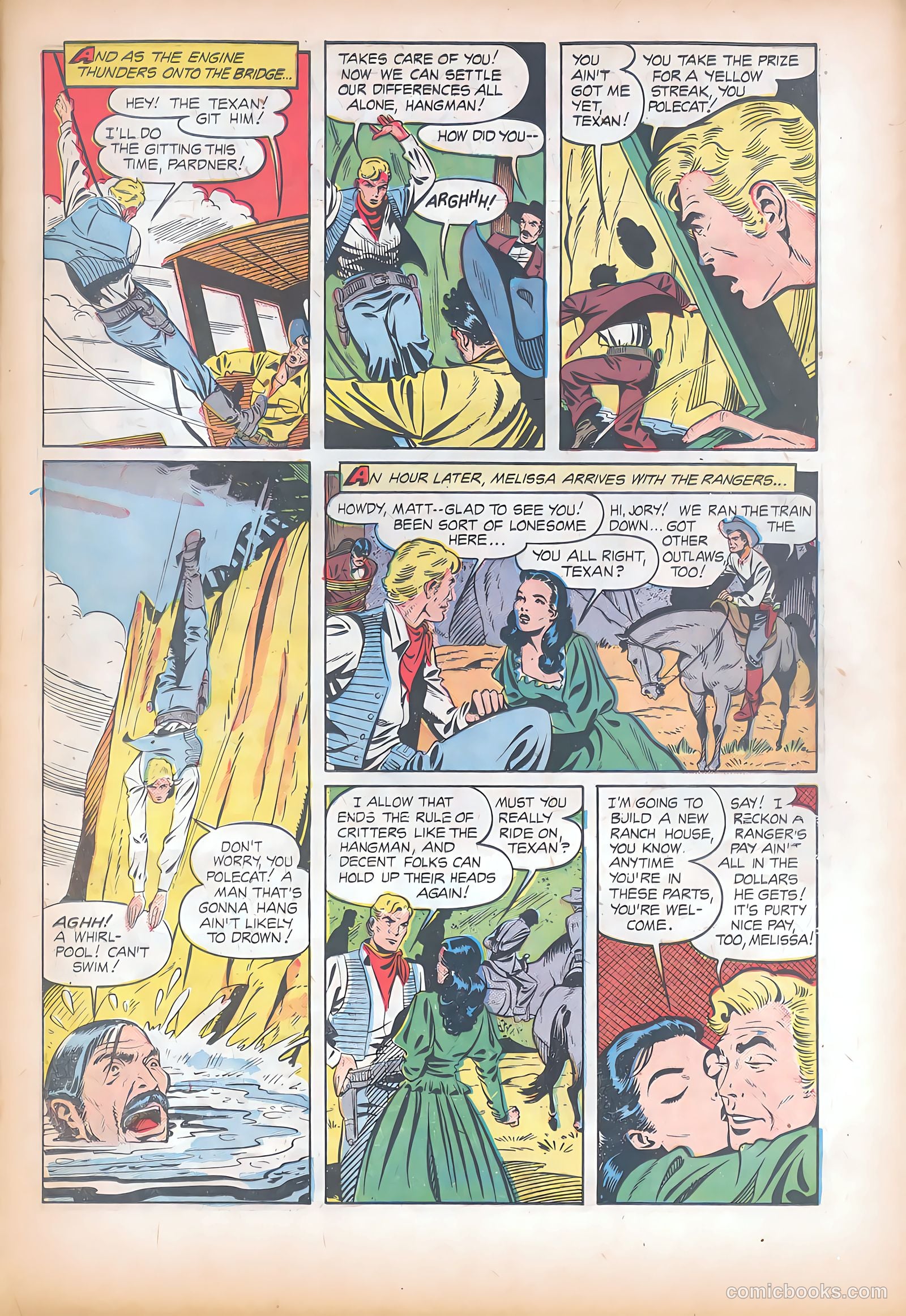 The Texan #11 (1950) — page 21 of 37