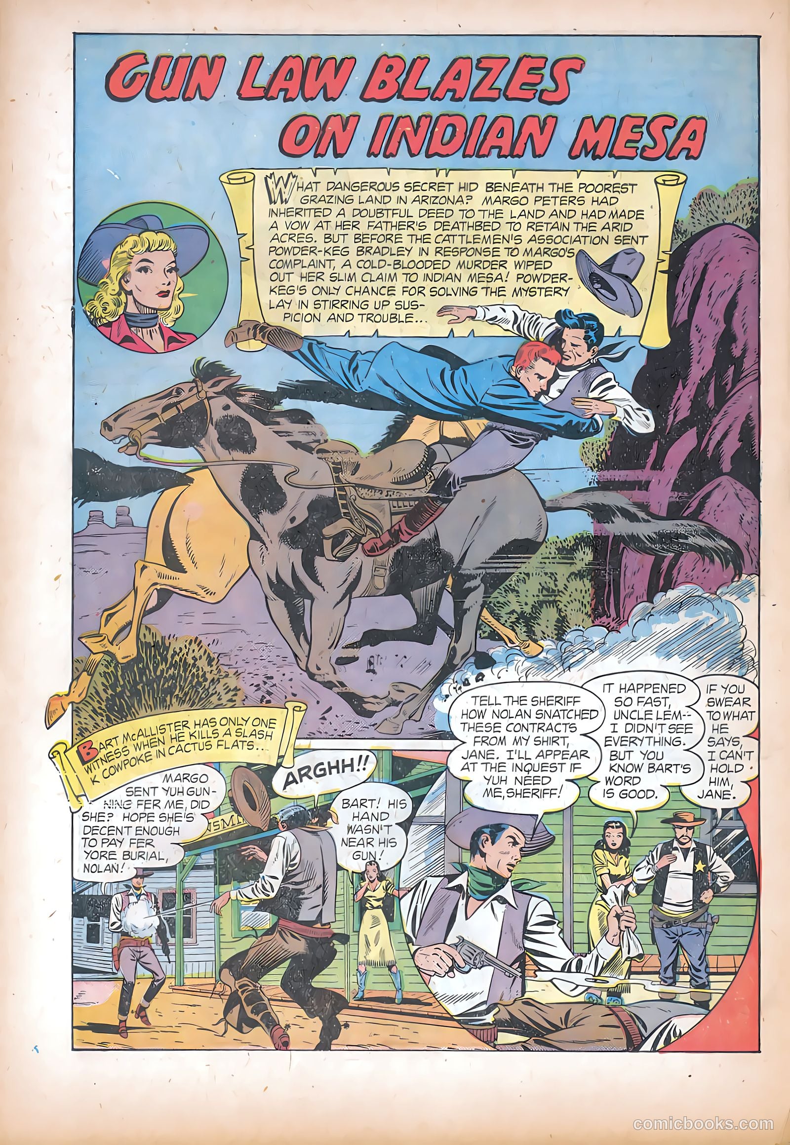 The Texan #11 (1950) — page 22 of 37