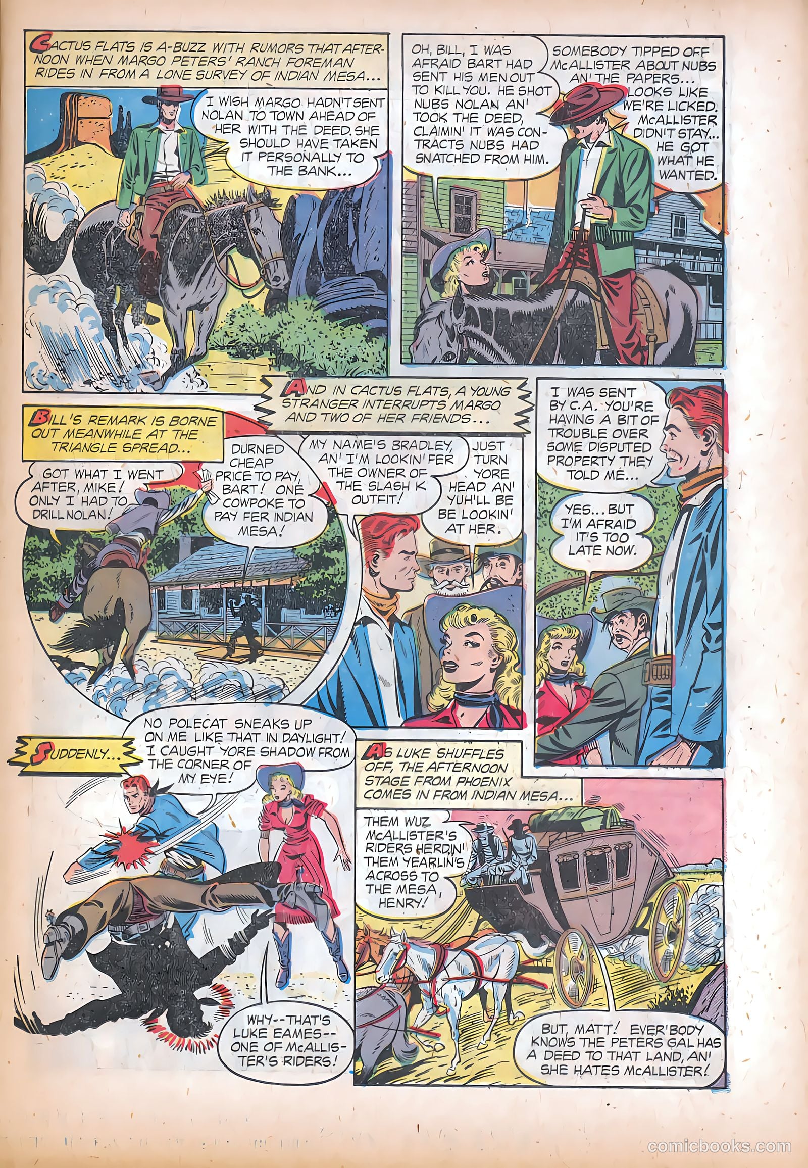 The Texan #11 (1950) — page 23 of 37
