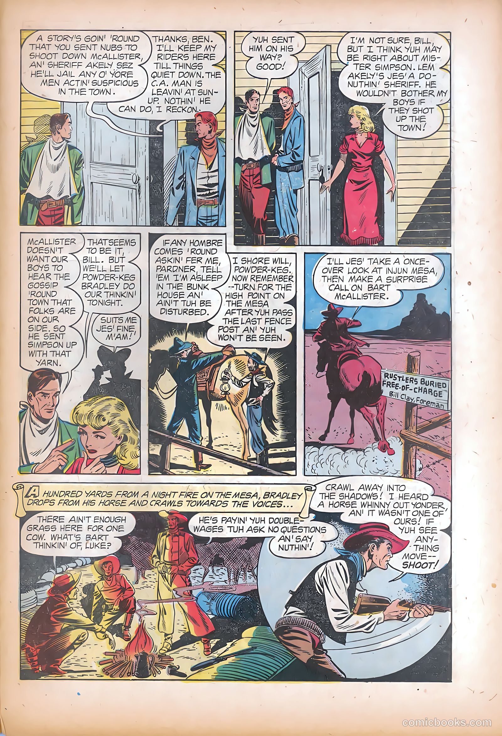 The Texan #11 (1950) — page 25 of 37