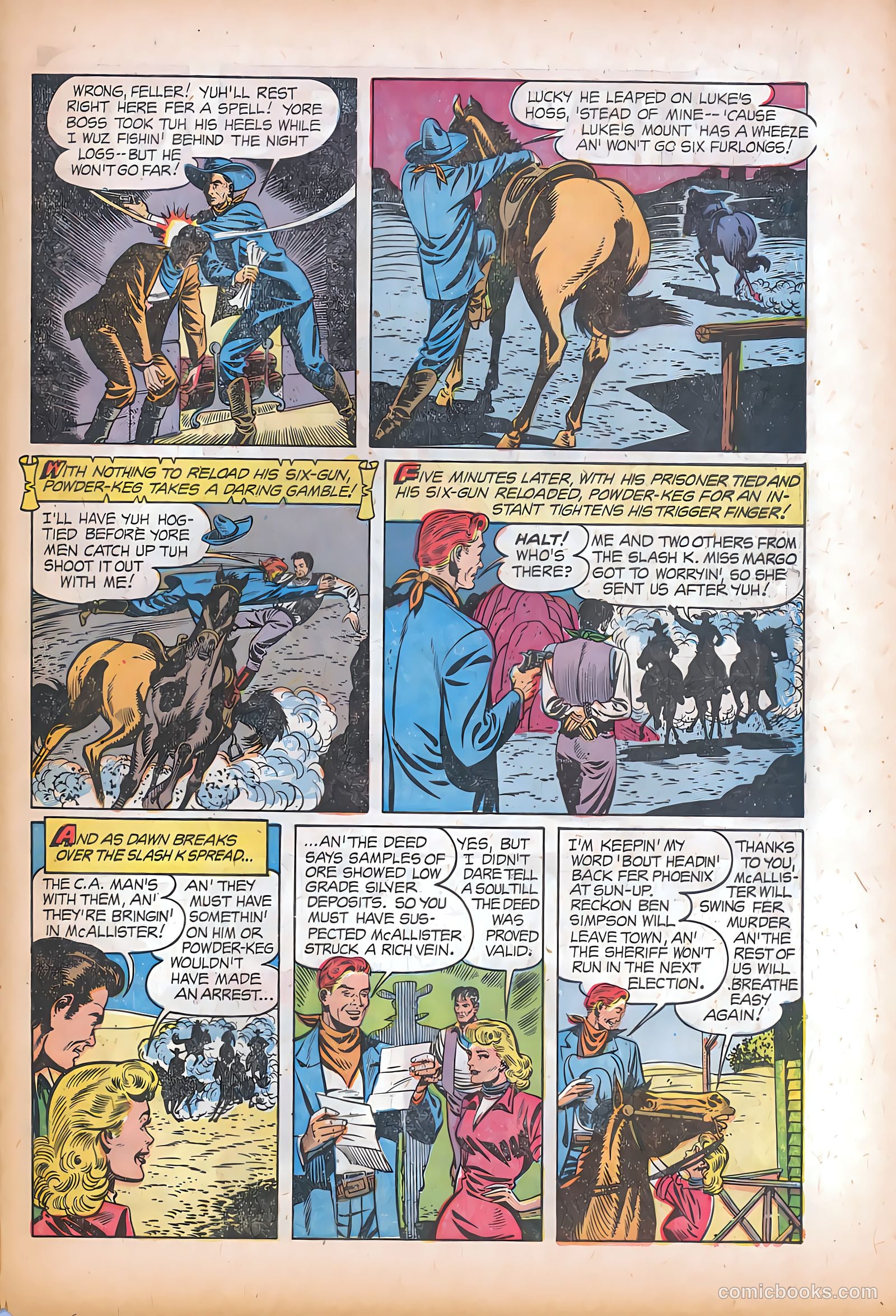 The Texan #11 (1950) — page 27 of 37
