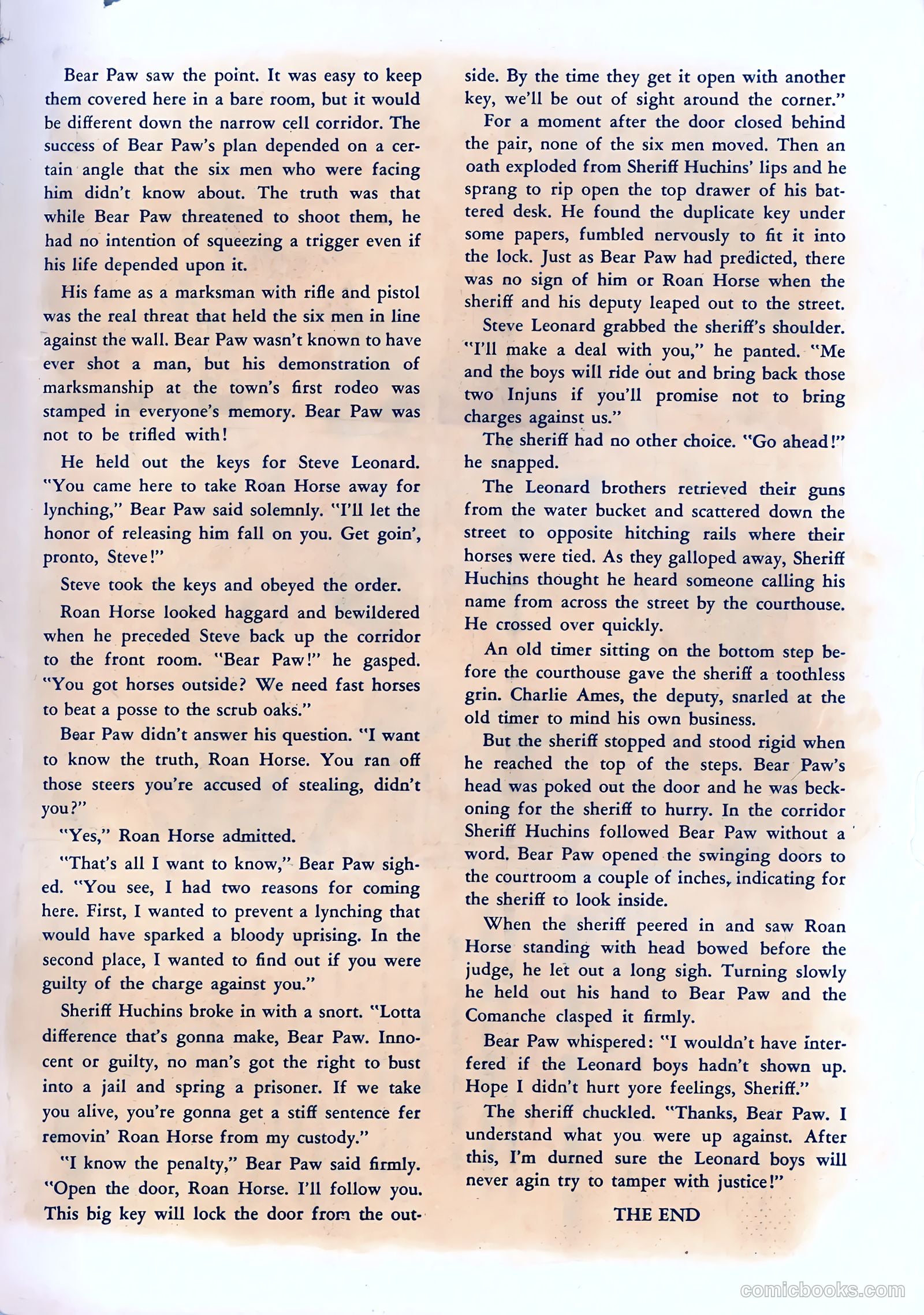 The Texan #11 (1950) — page 35 of 37
