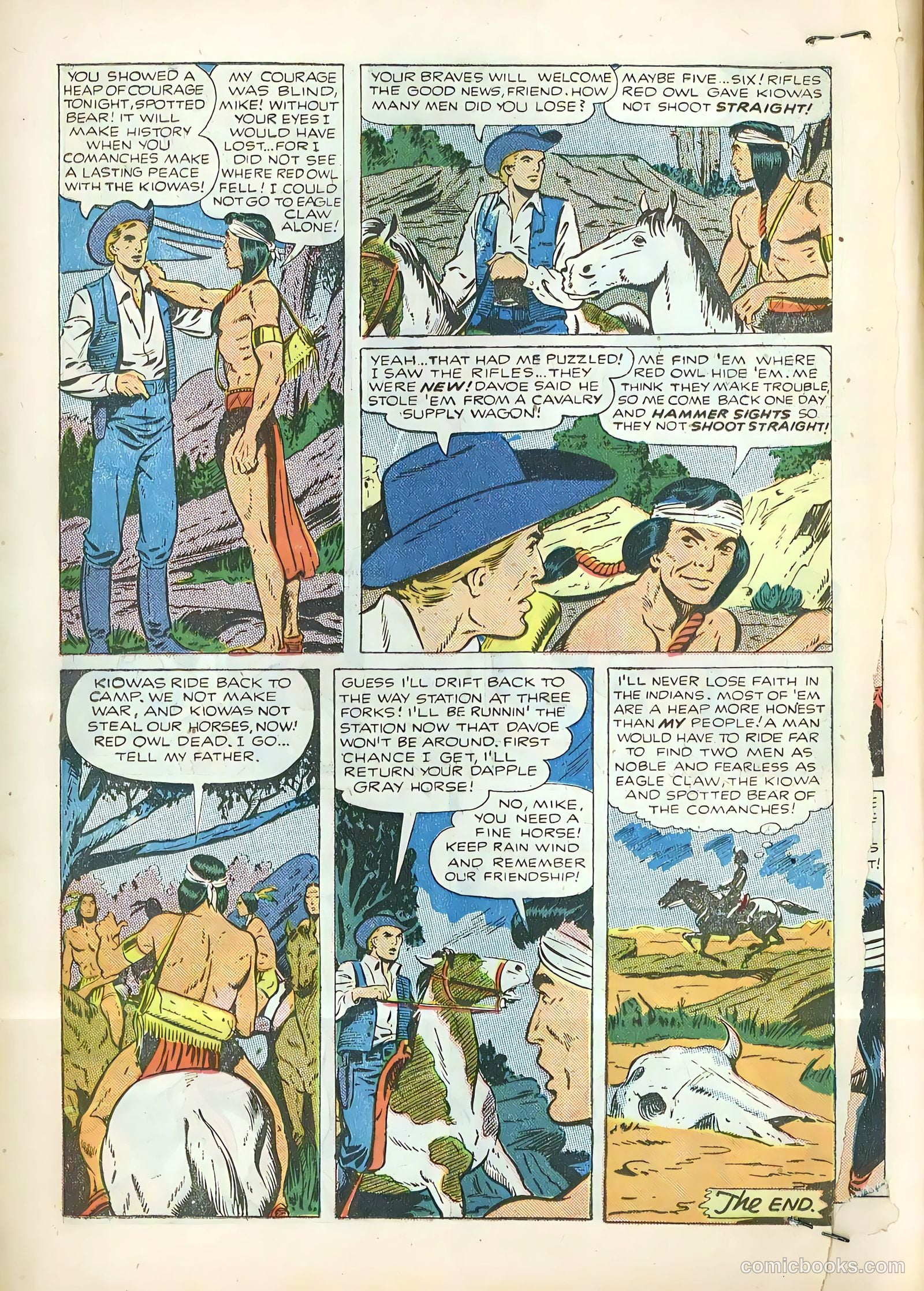 The Texan #7 (1950) — page 12 of 36