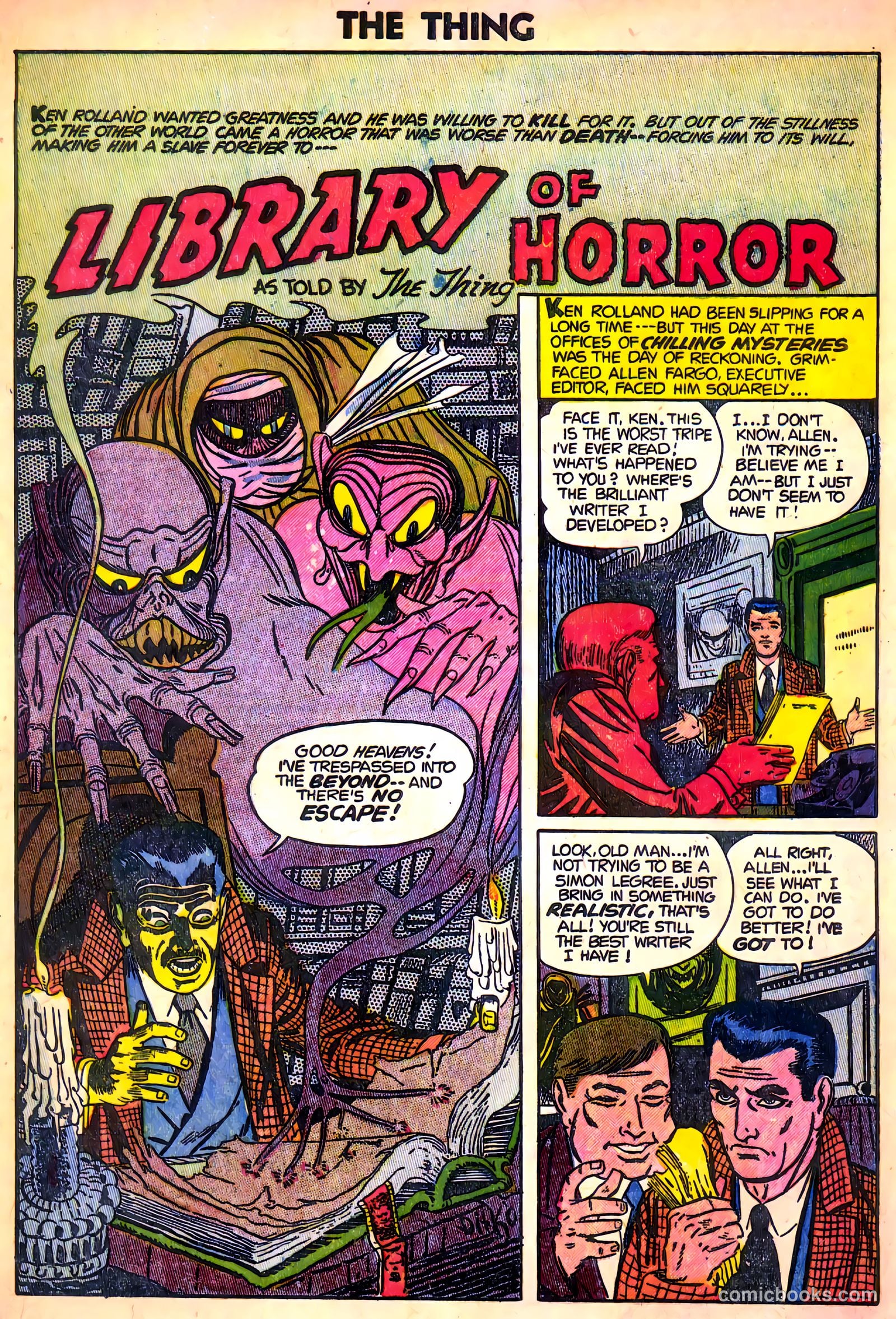The Thing #13 (1954) — page 2 of 33