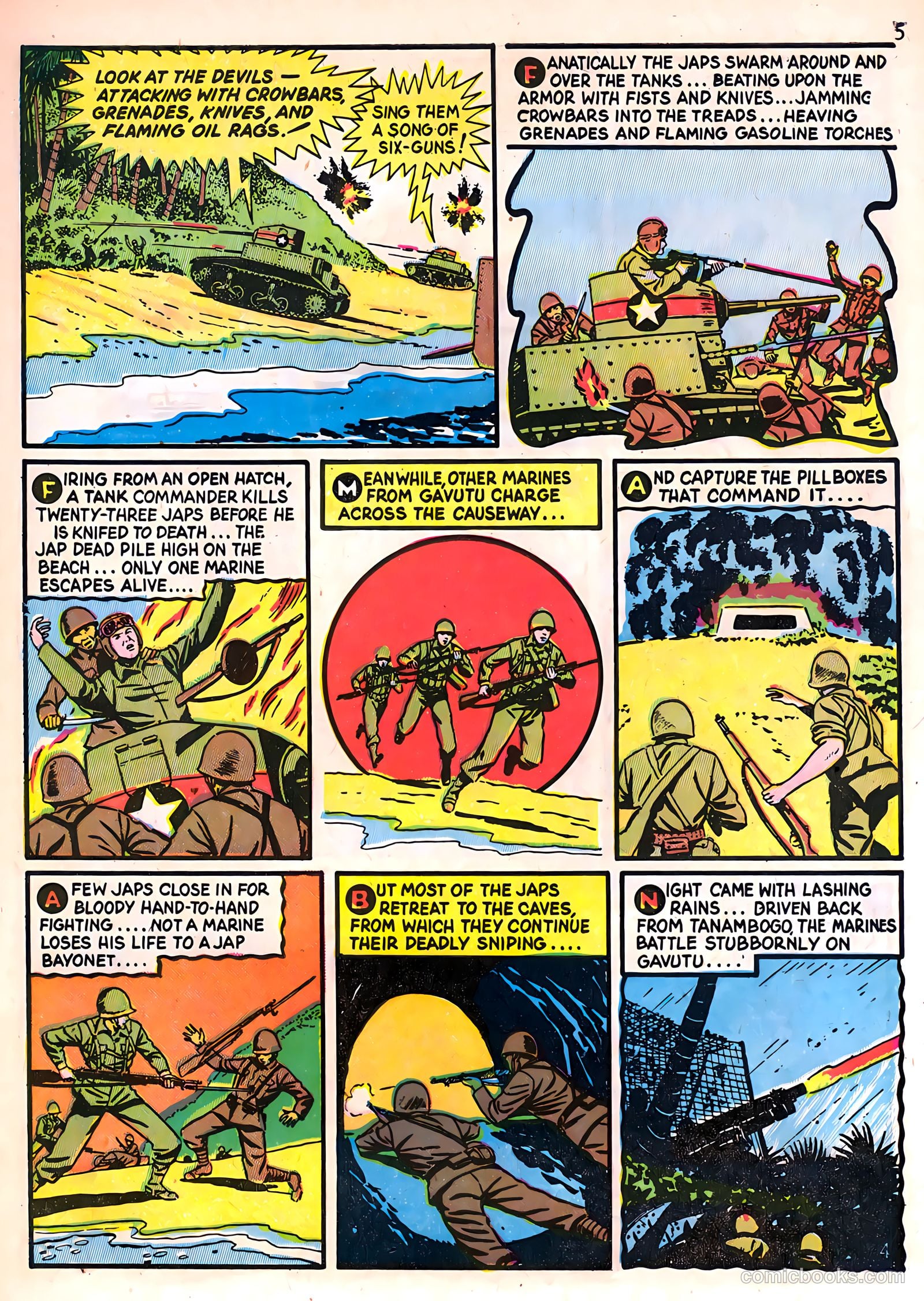 The United States Marines #1 (1943) — page 7 of 59