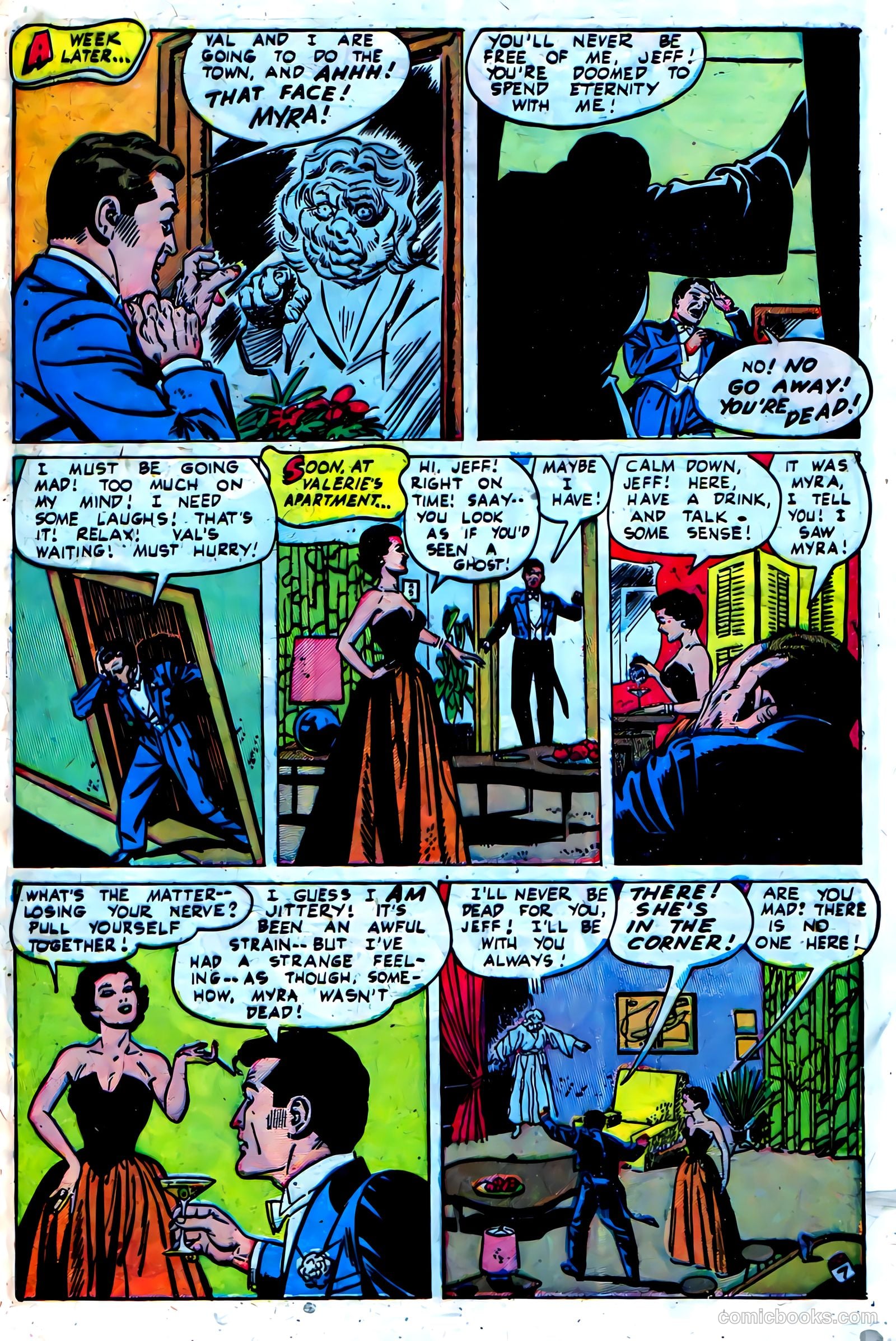 The Unseen #11 (1953, Visual Editions, Inc.) — page 9 of 36