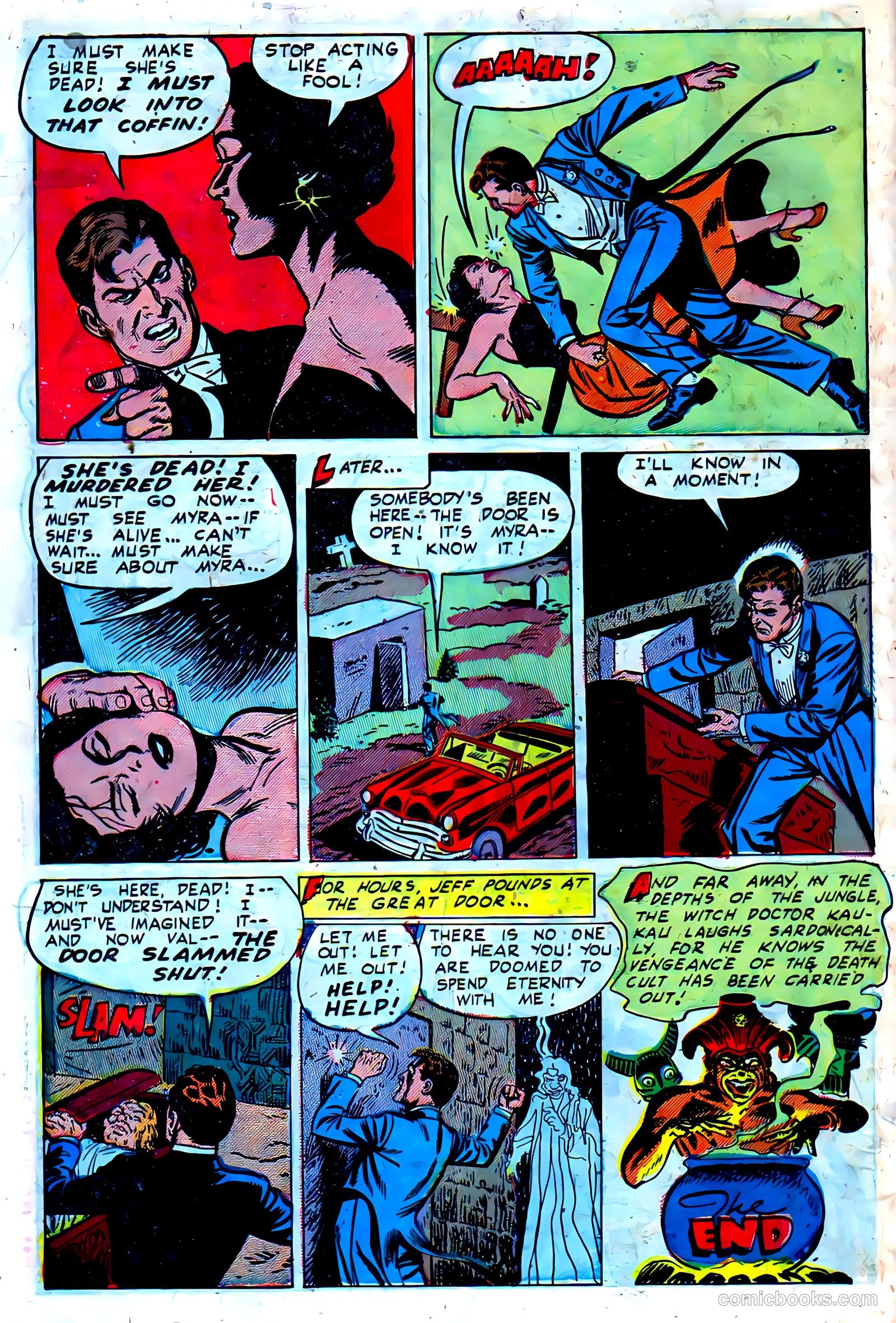 The Unseen #11 (1953, Visual Editions, Inc.) — page 10 of 36