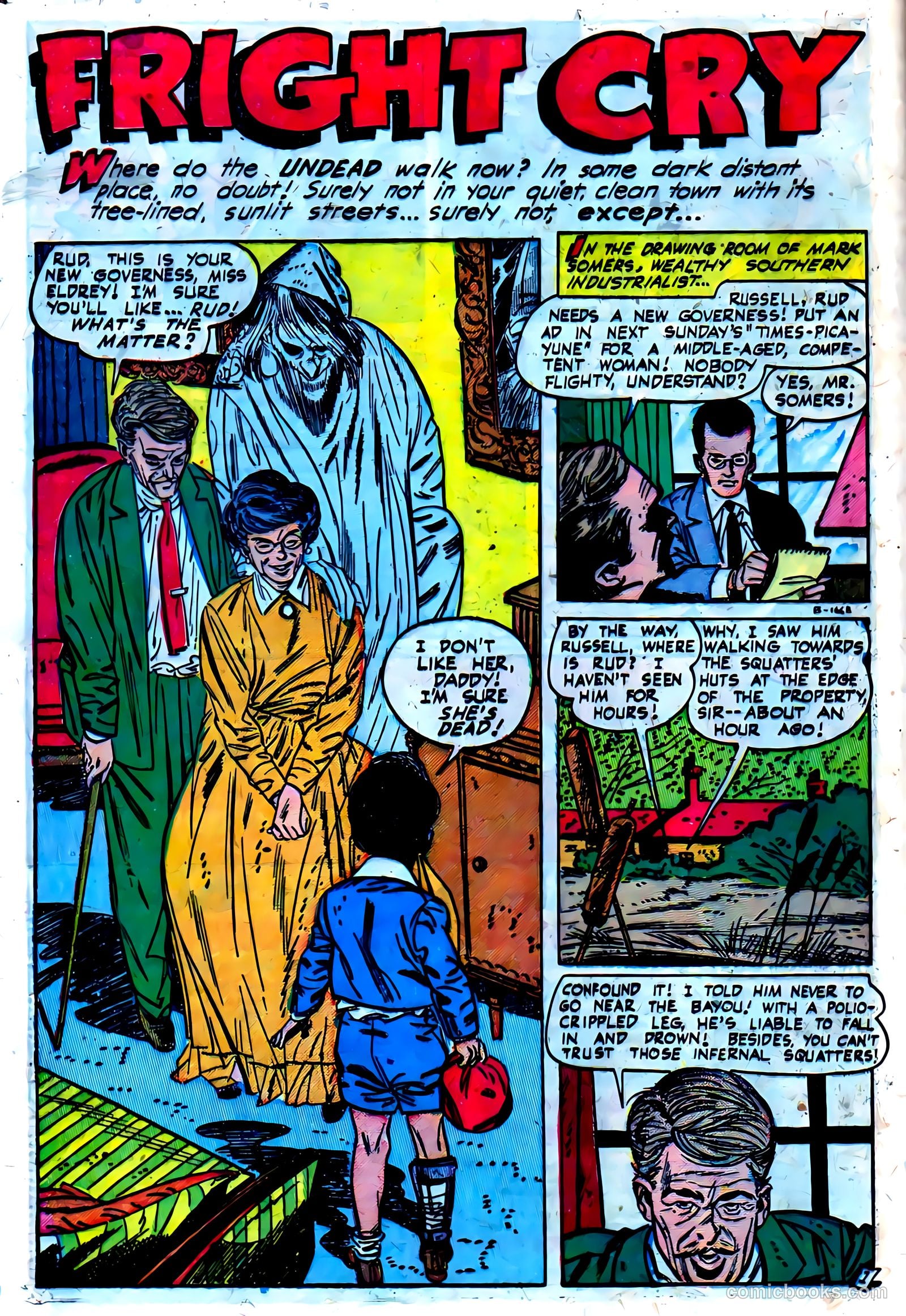 The Unseen #11 (1953, Visual Editions, Inc.) — page 12 of 36