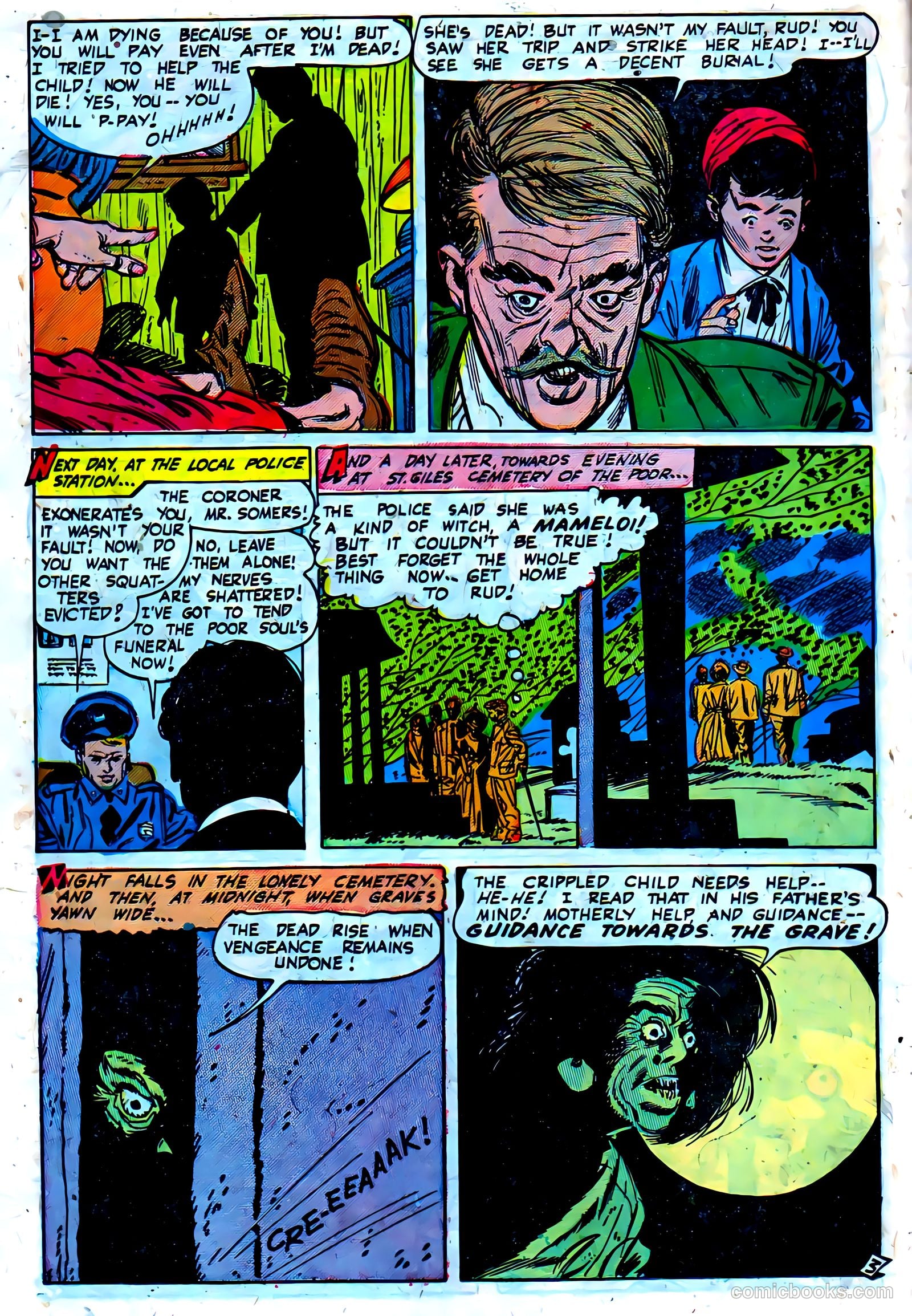The Unseen #11 (1953, Visual Editions, Inc.) — page 14 of 36