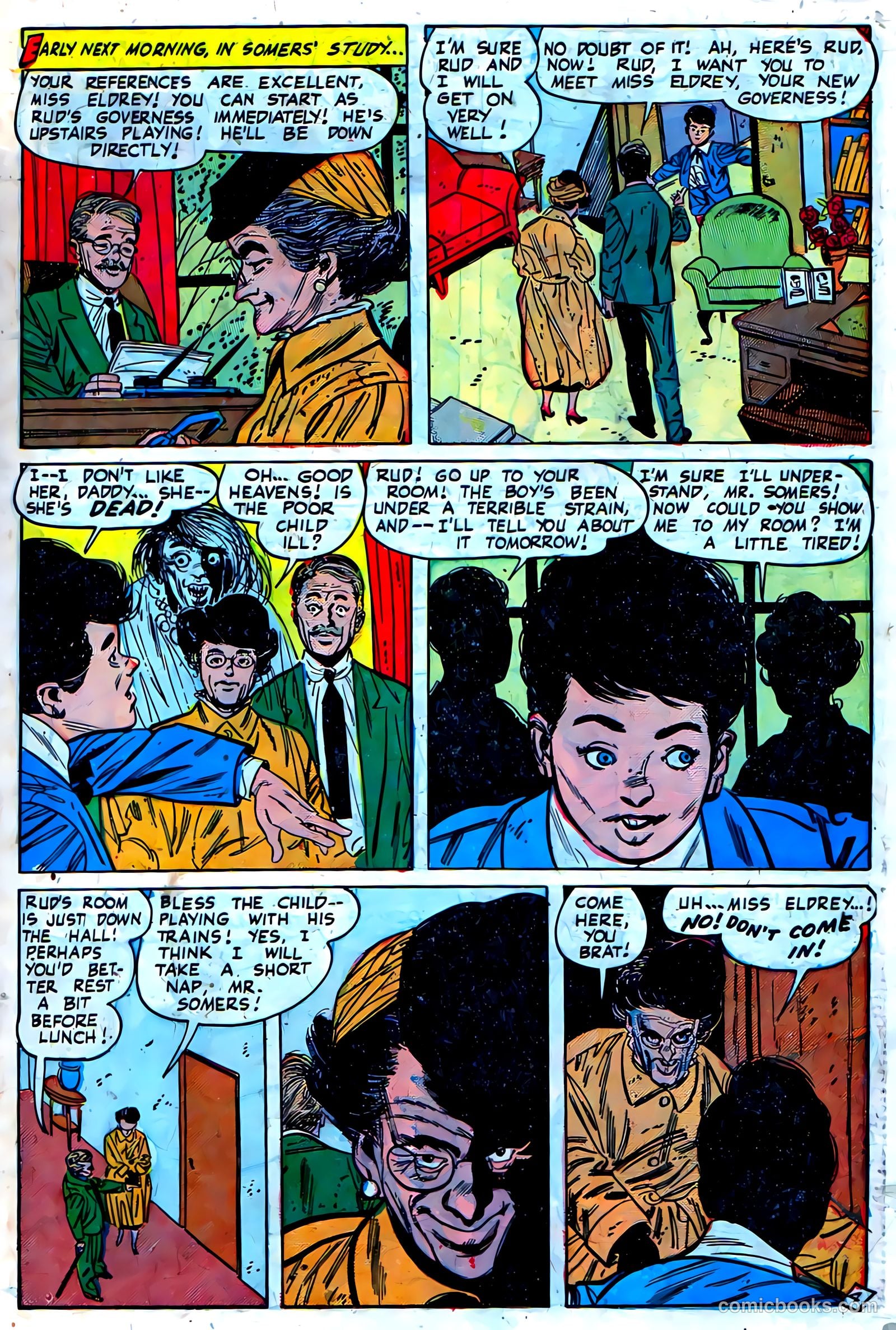 The Unseen #11 (1953, Visual Editions, Inc.) — page 15 of 36