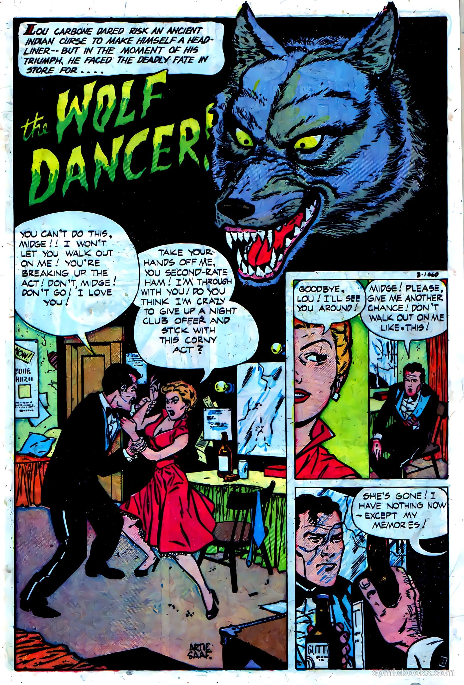 The Unseen #11 (1953, Visual Editions, Inc.) — page 21 of 36