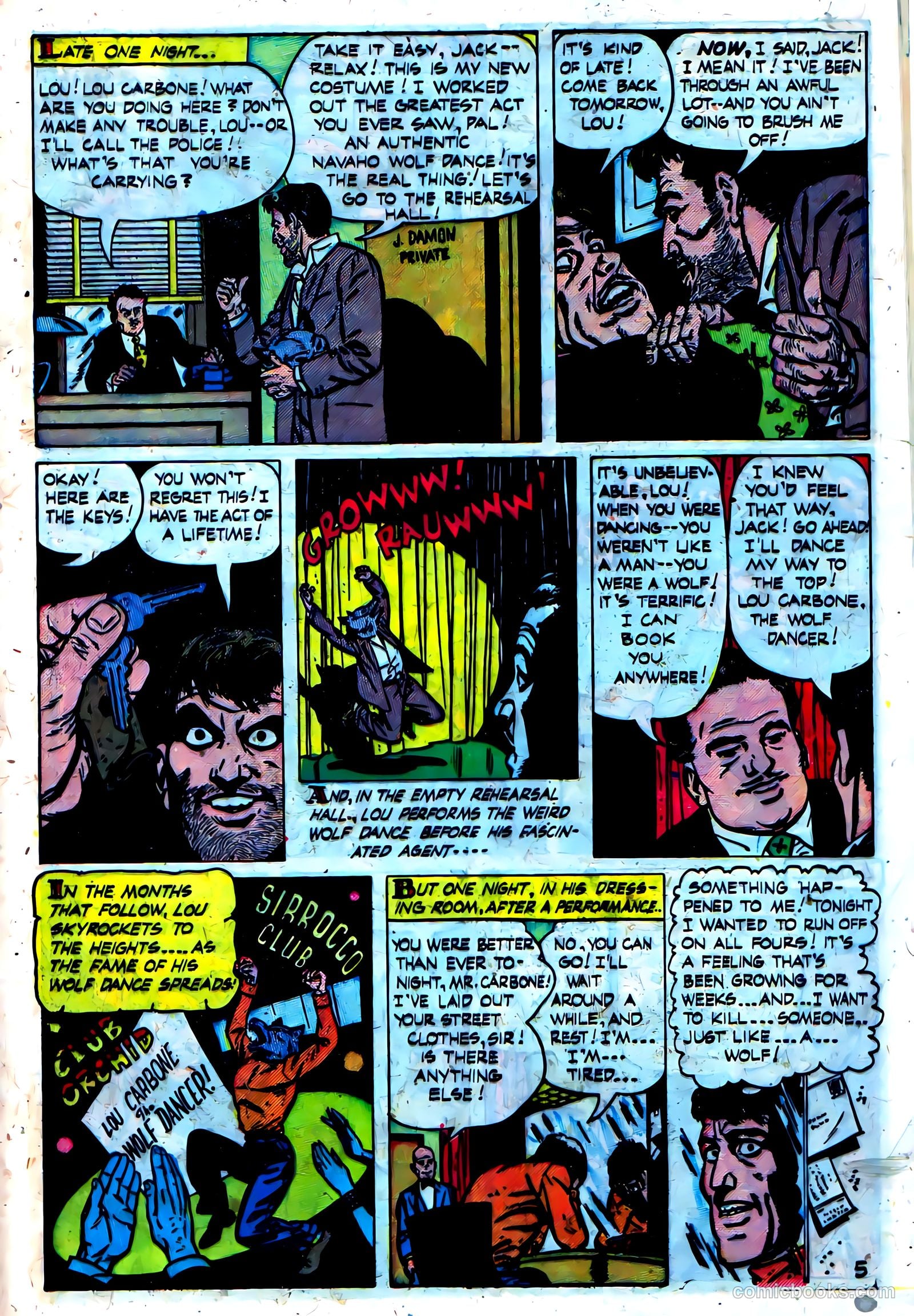 The Unseen #11 (1953, Visual Editions, Inc.) — page 25 of 36