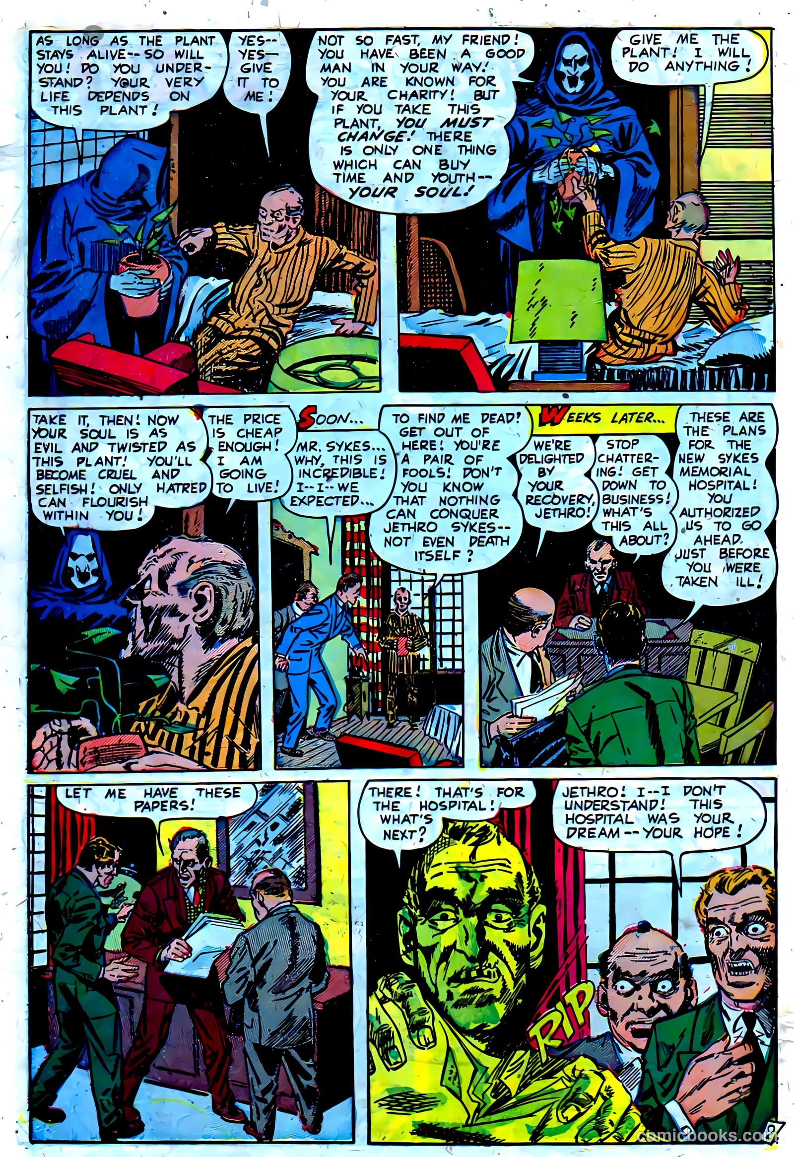 The Unseen #11 (1953, Visual Editions, Inc.) — page 30 of 36