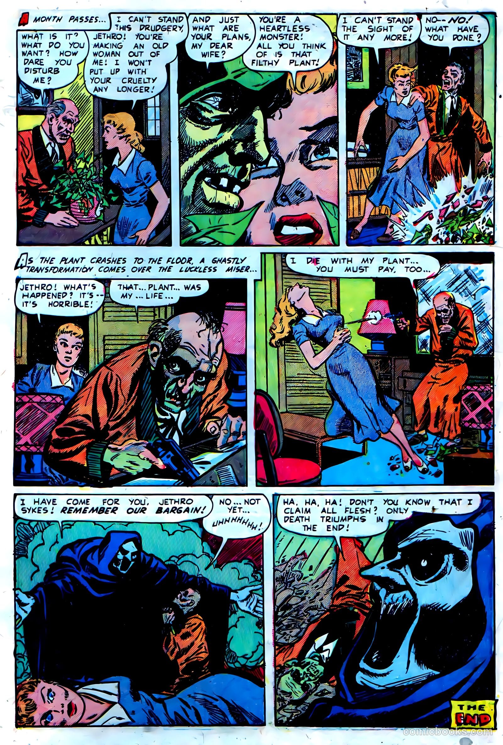 The Unseen #11 (1953, Visual Editions, Inc.) — page 33 of 36