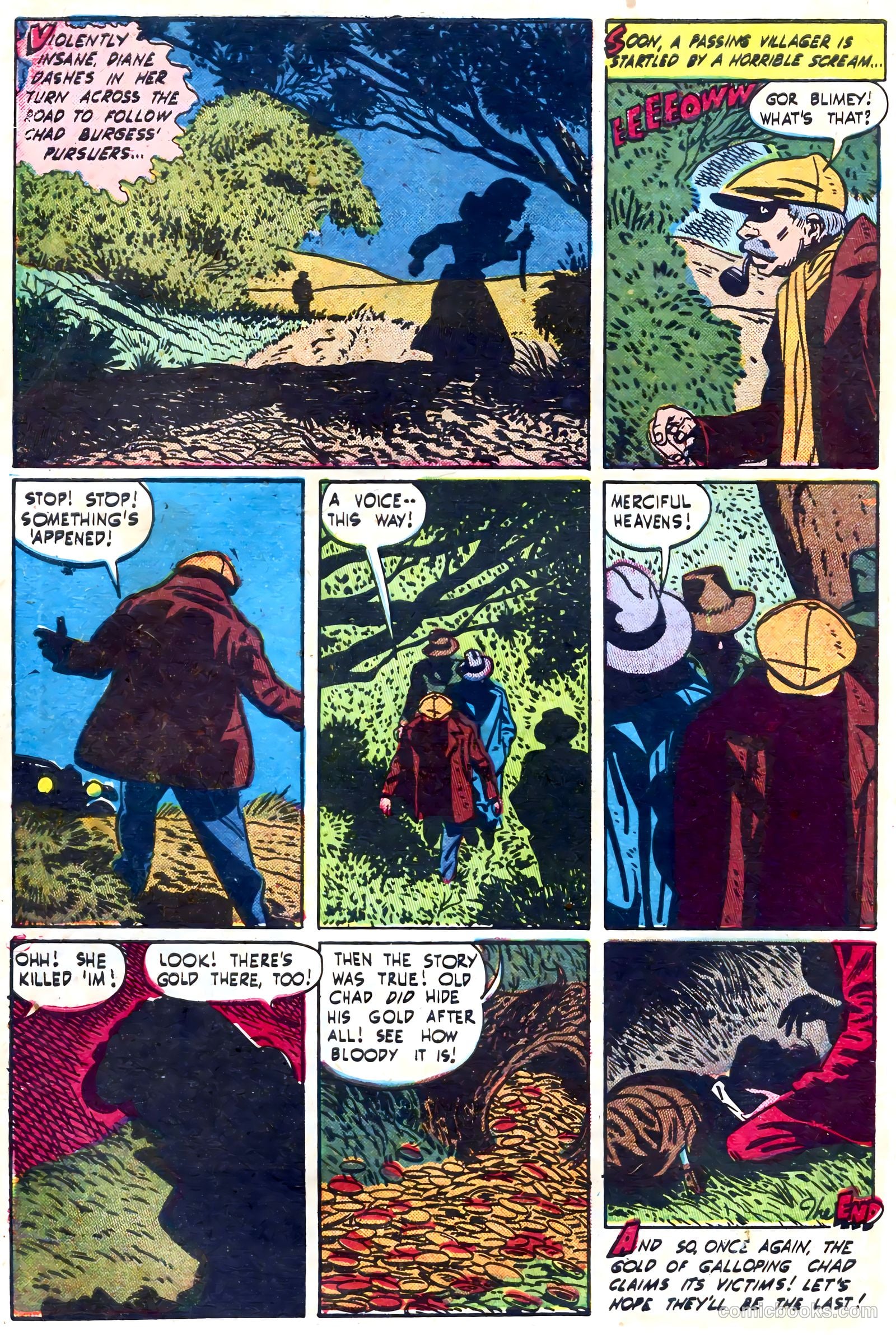 The Unseen #5 (1952, Visual Editions, Inc.) — page 10 of 36