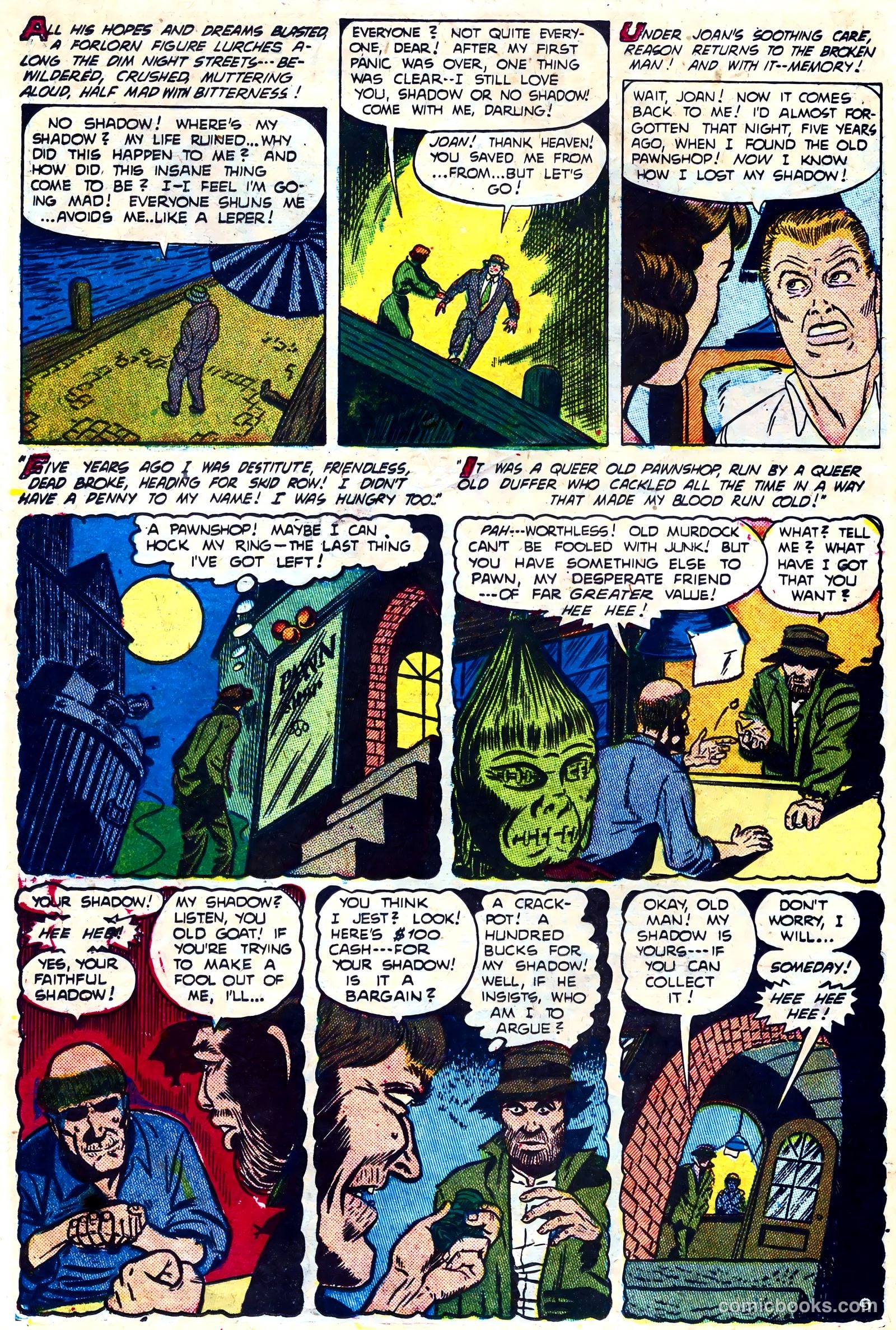The Unseen #5 (1952, Visual Editions, Inc.) — page 14 of 36