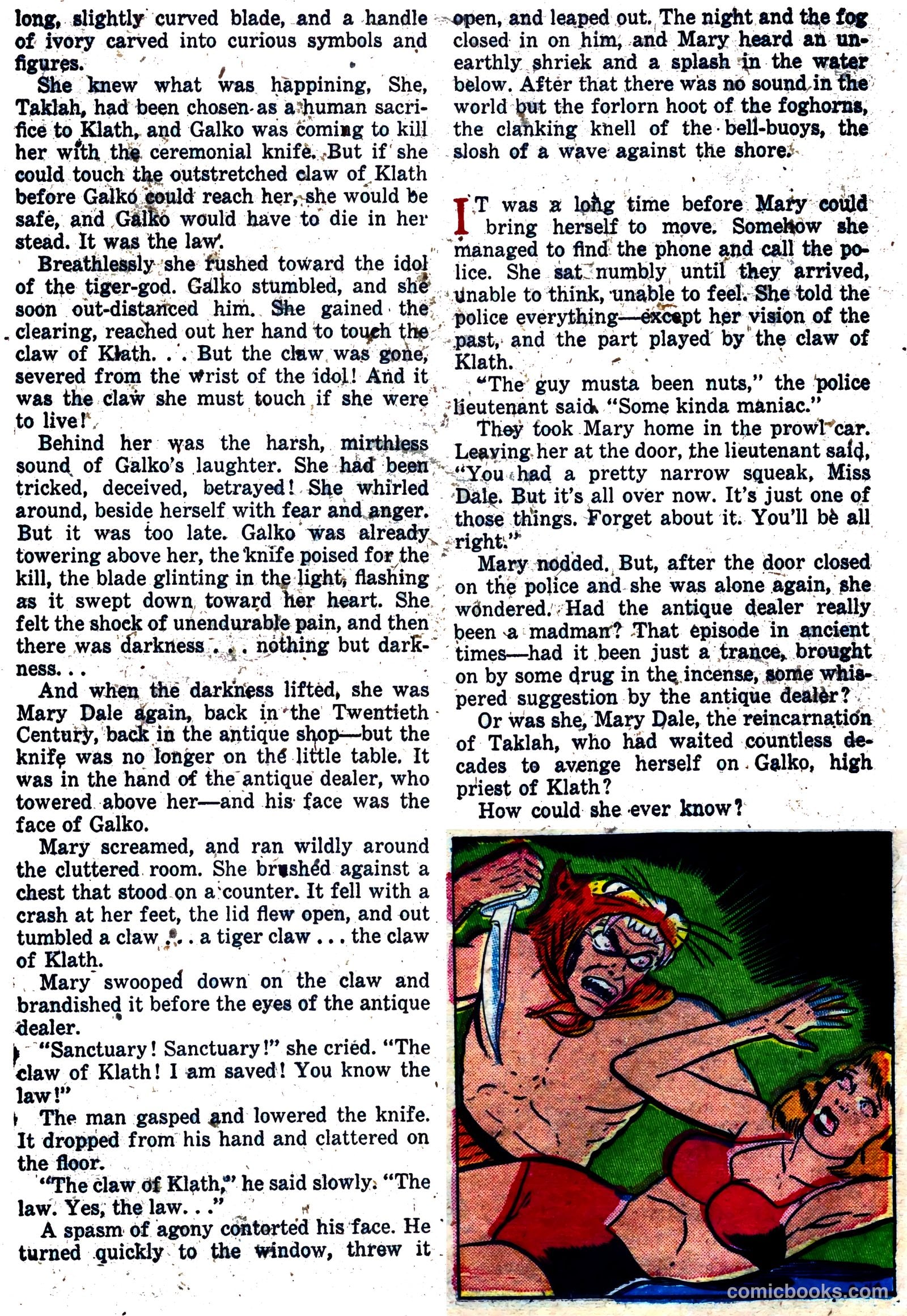 The Unseen #5 (1952, Visual Editions, Inc.) — page 19 of 36