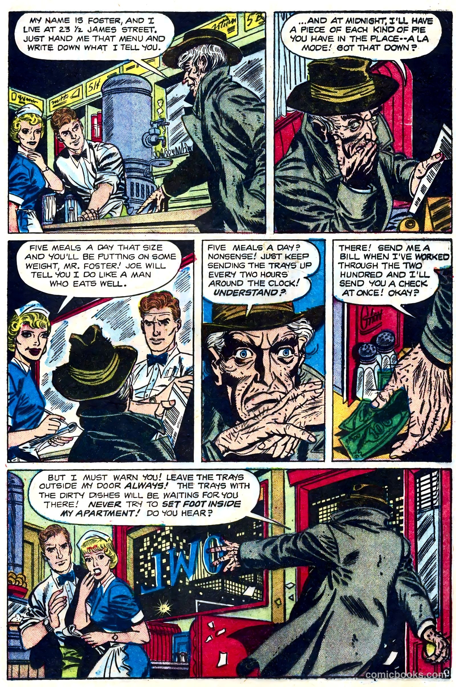 The Unseen #5 (1952, Visual Editions, Inc.) — page 21 of 36