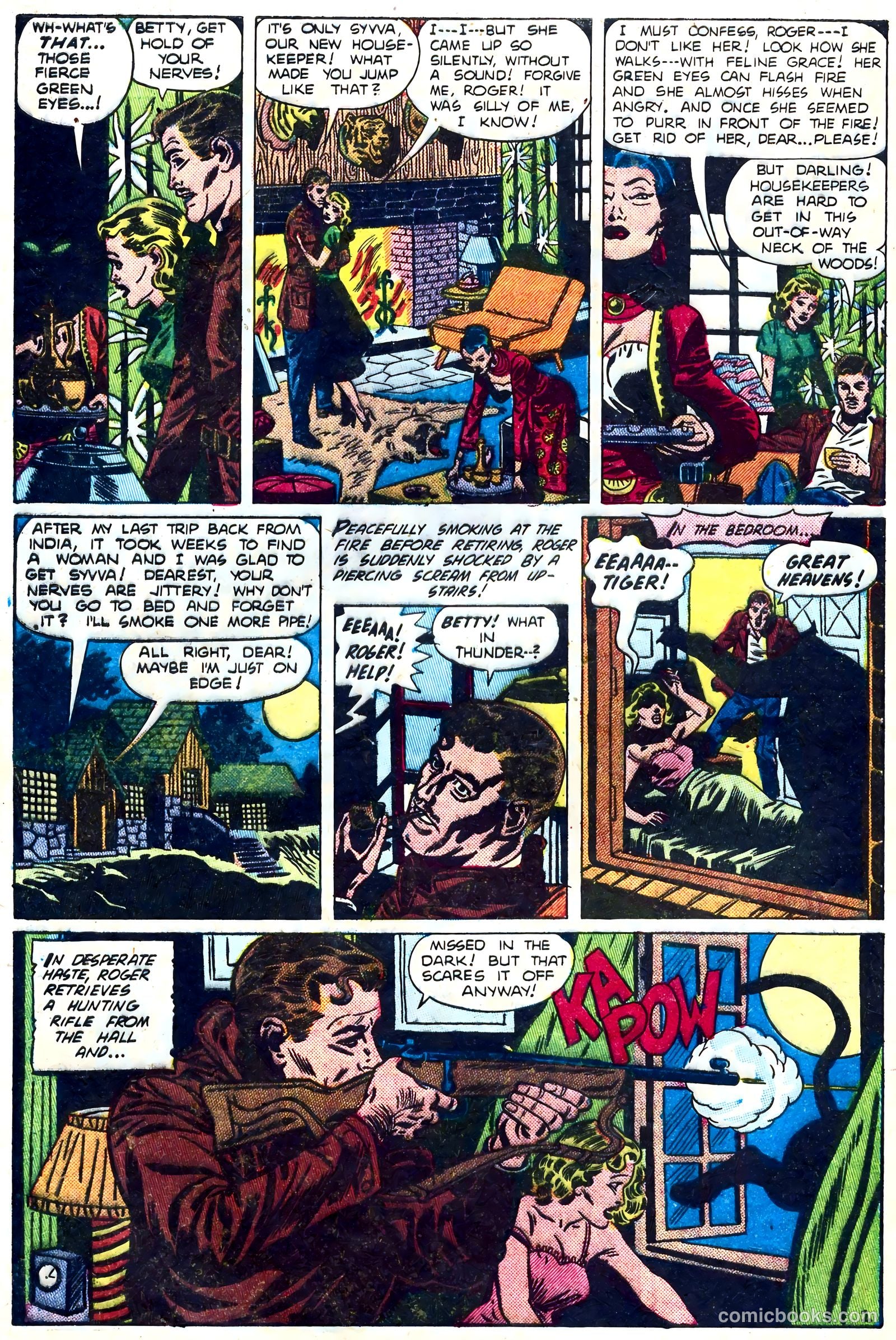 The Unseen #5 (1952, Visual Editions, Inc.) — page 28 of 36