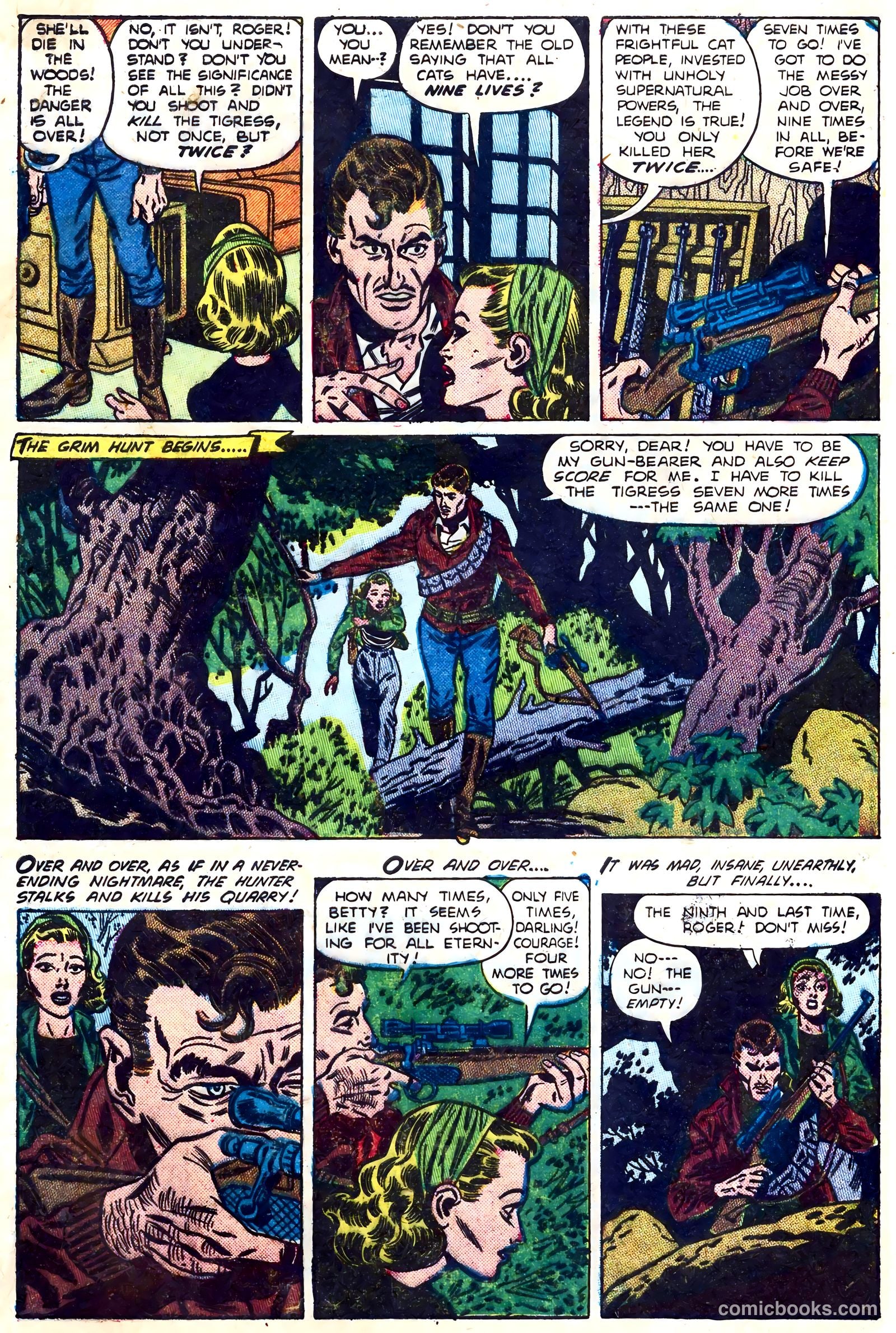 The Unseen #5 (1952, Visual Editions, Inc.) — page 32 of 36