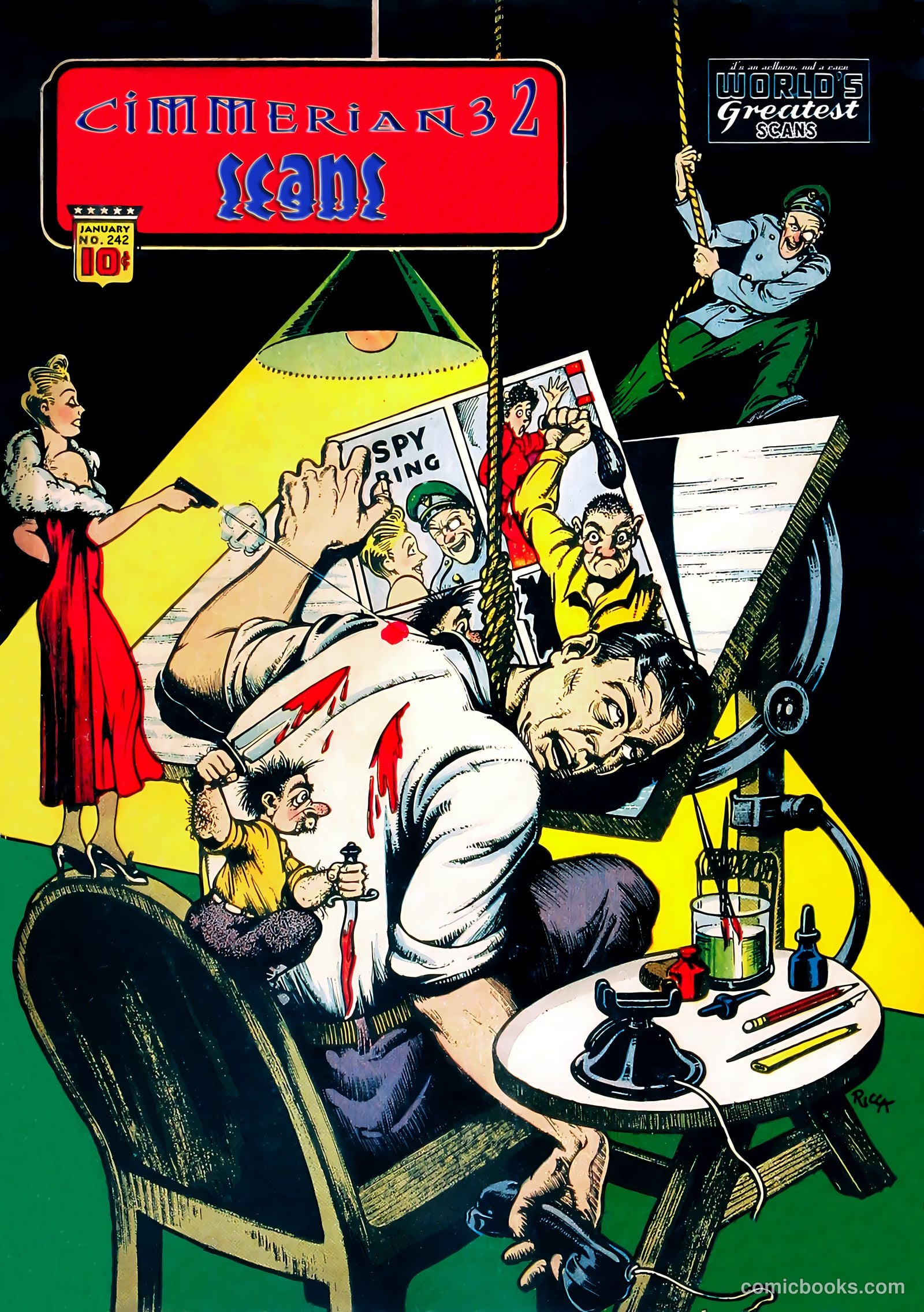 The Unseen #9 (1953) — page 37 of 37