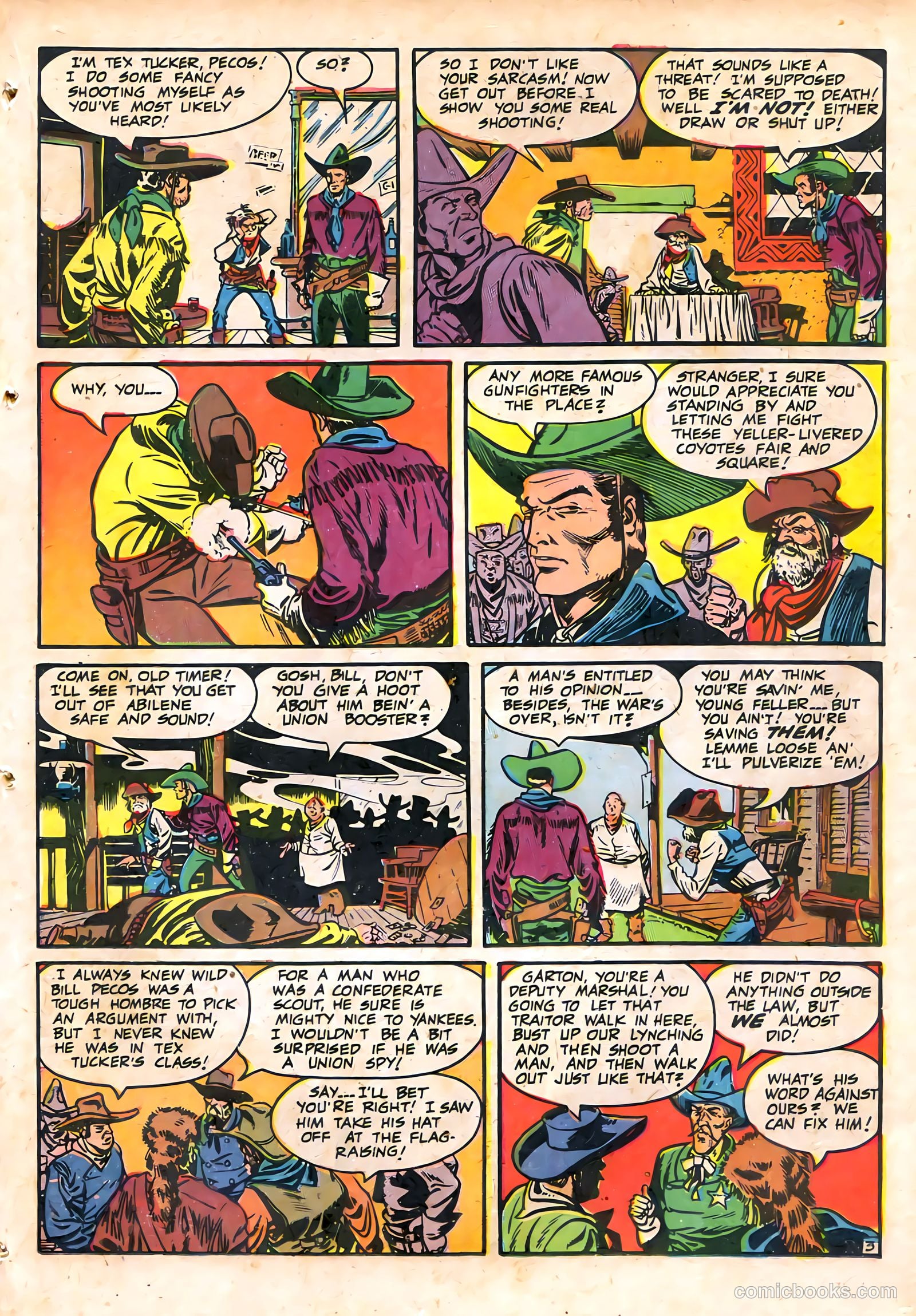 The Westerner Comics #15 (1948) — page 19 of 52