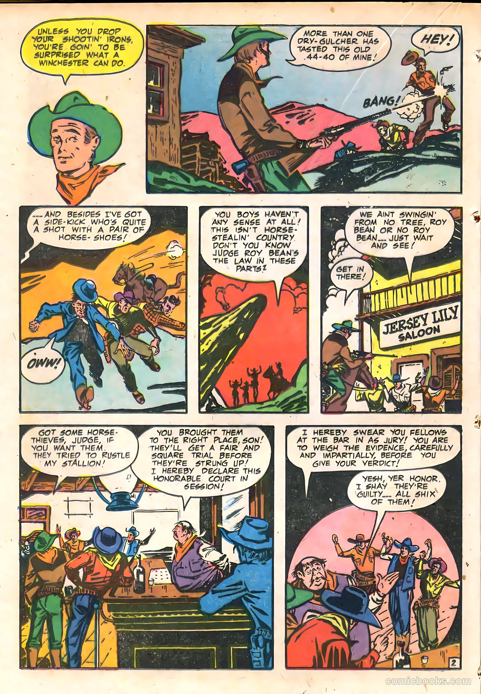 The Westerner Comics #15 (1948) — page 30 of 52