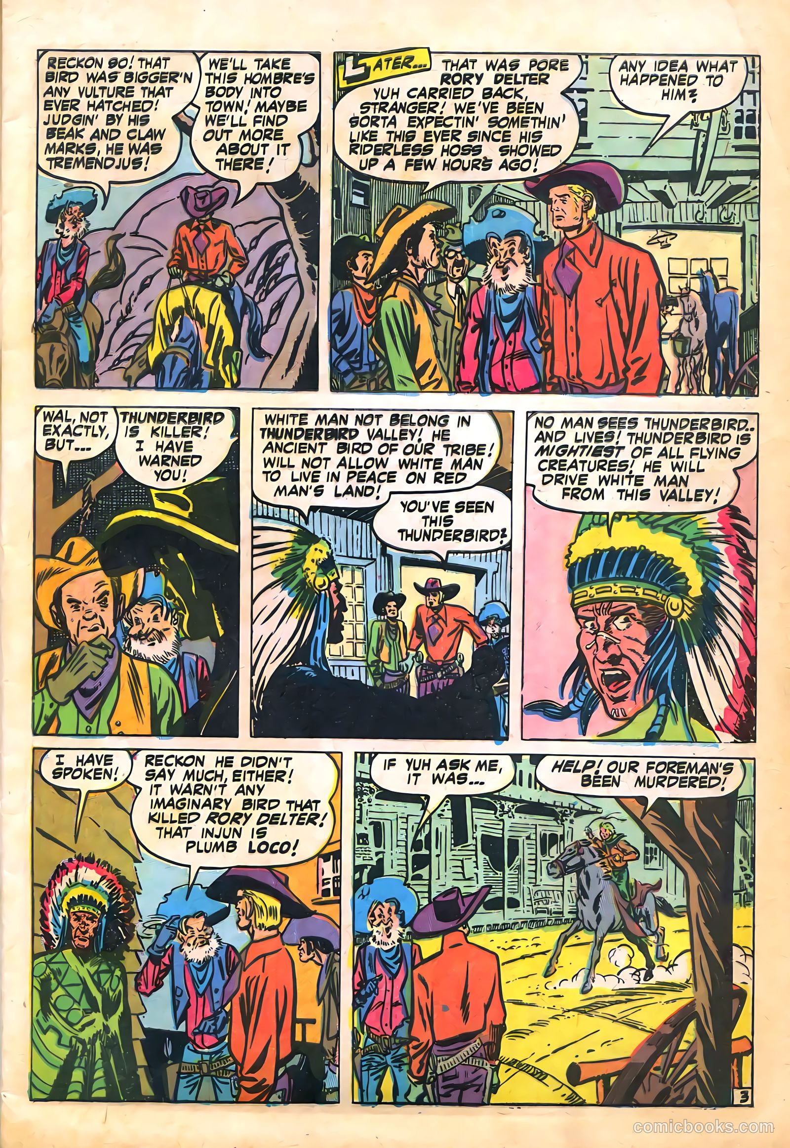 The Westerner Comics #33 (1951) — page 4 of 50
