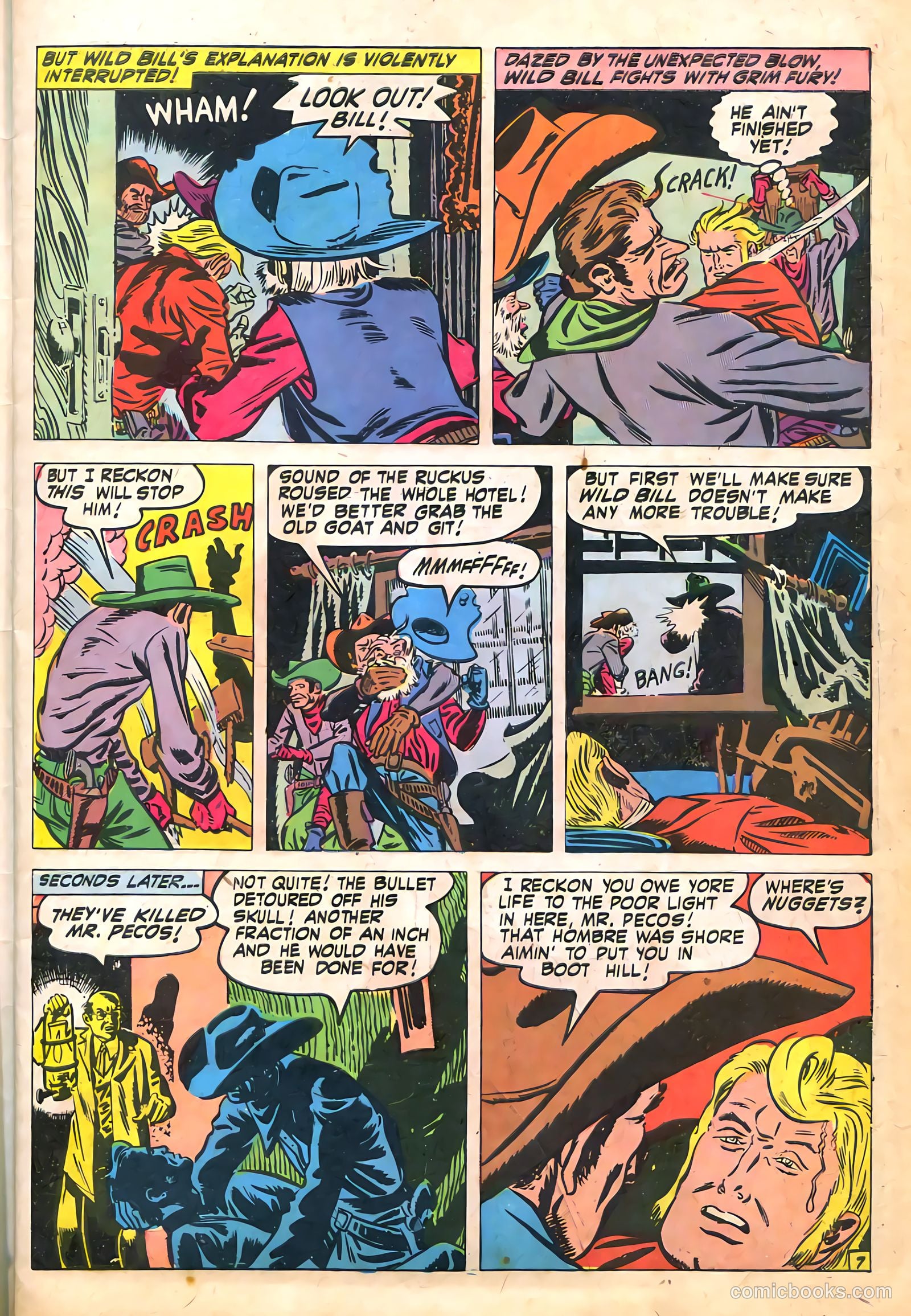 The Westerner Comics #33 (1951) — page 8 of 50