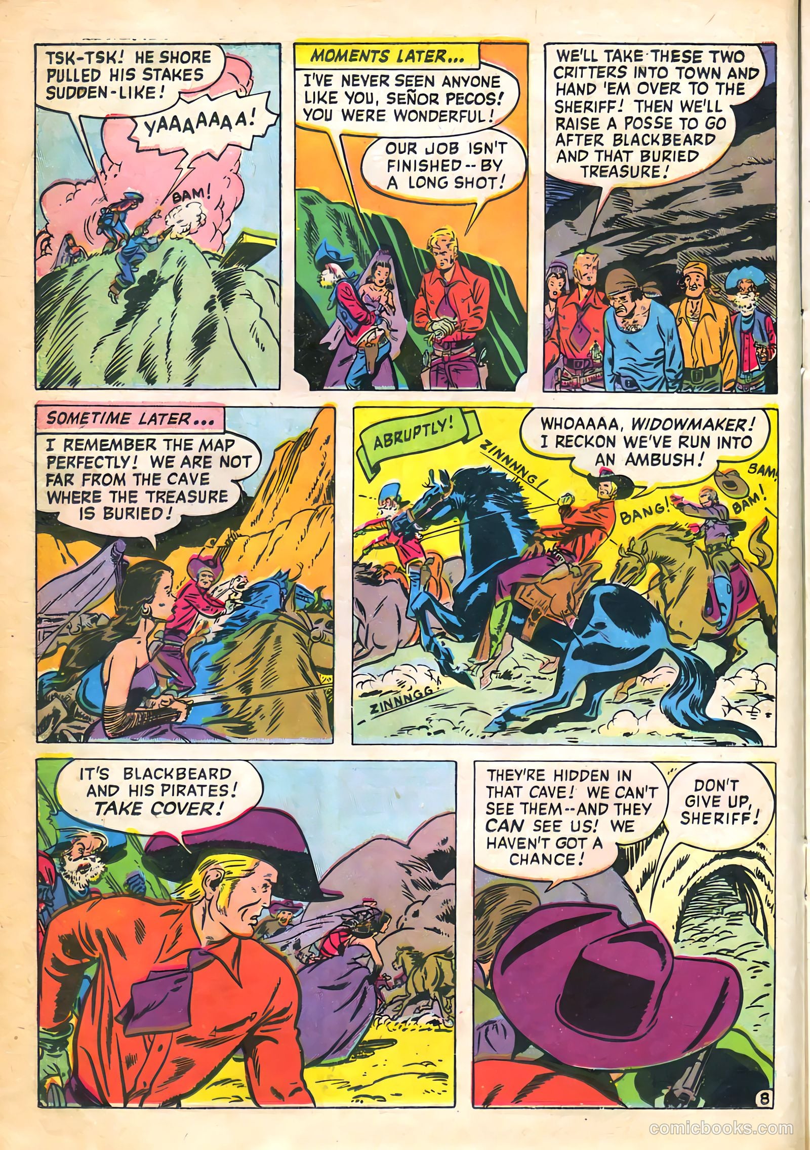 The Westerner Comics #33 (1951) — page 21 of 50