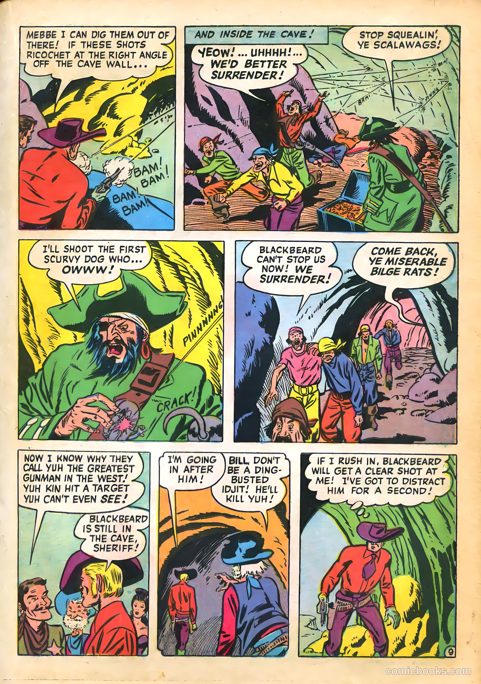 The Westerner Comics #33 (1951) — page 22 of 50