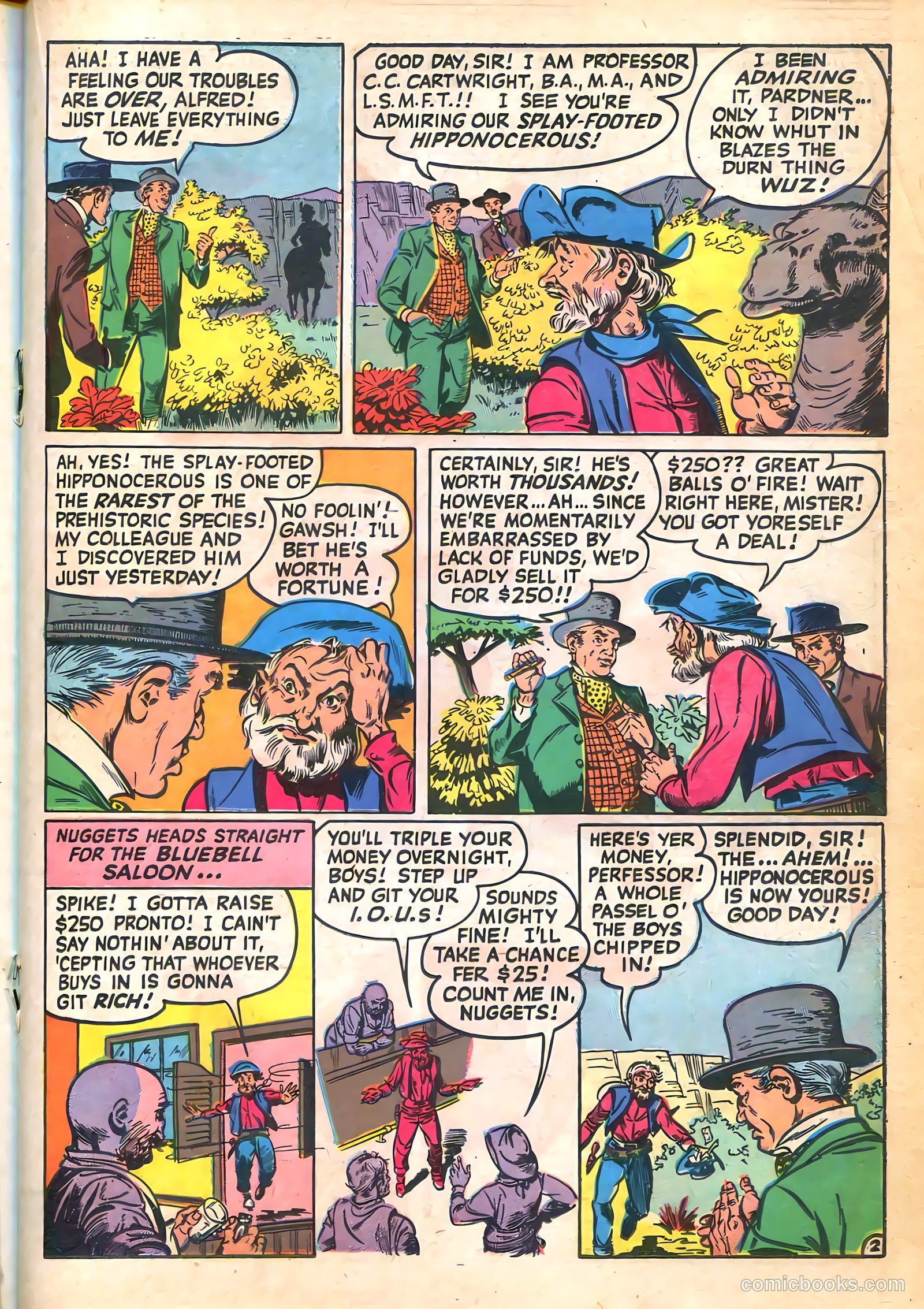 The Westerner Comics #33 (1951) — page 26 of 50