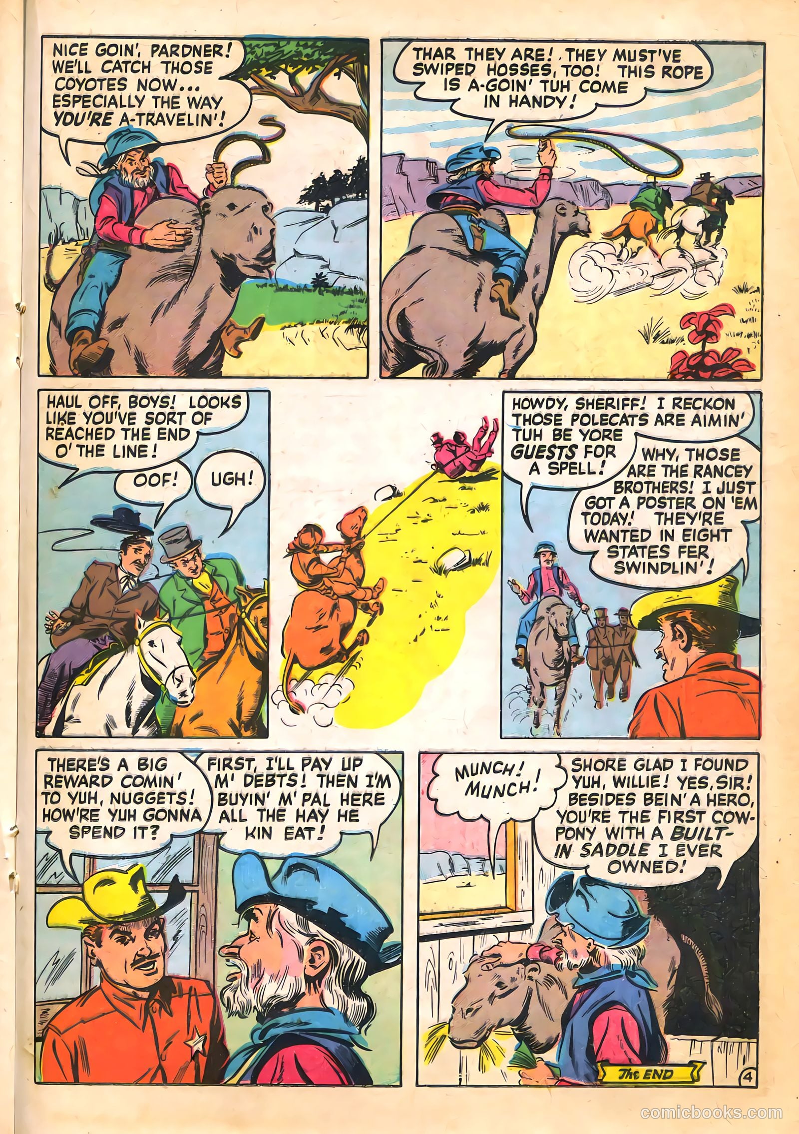 The Westerner Comics #33 (1951) — page 28 of 50