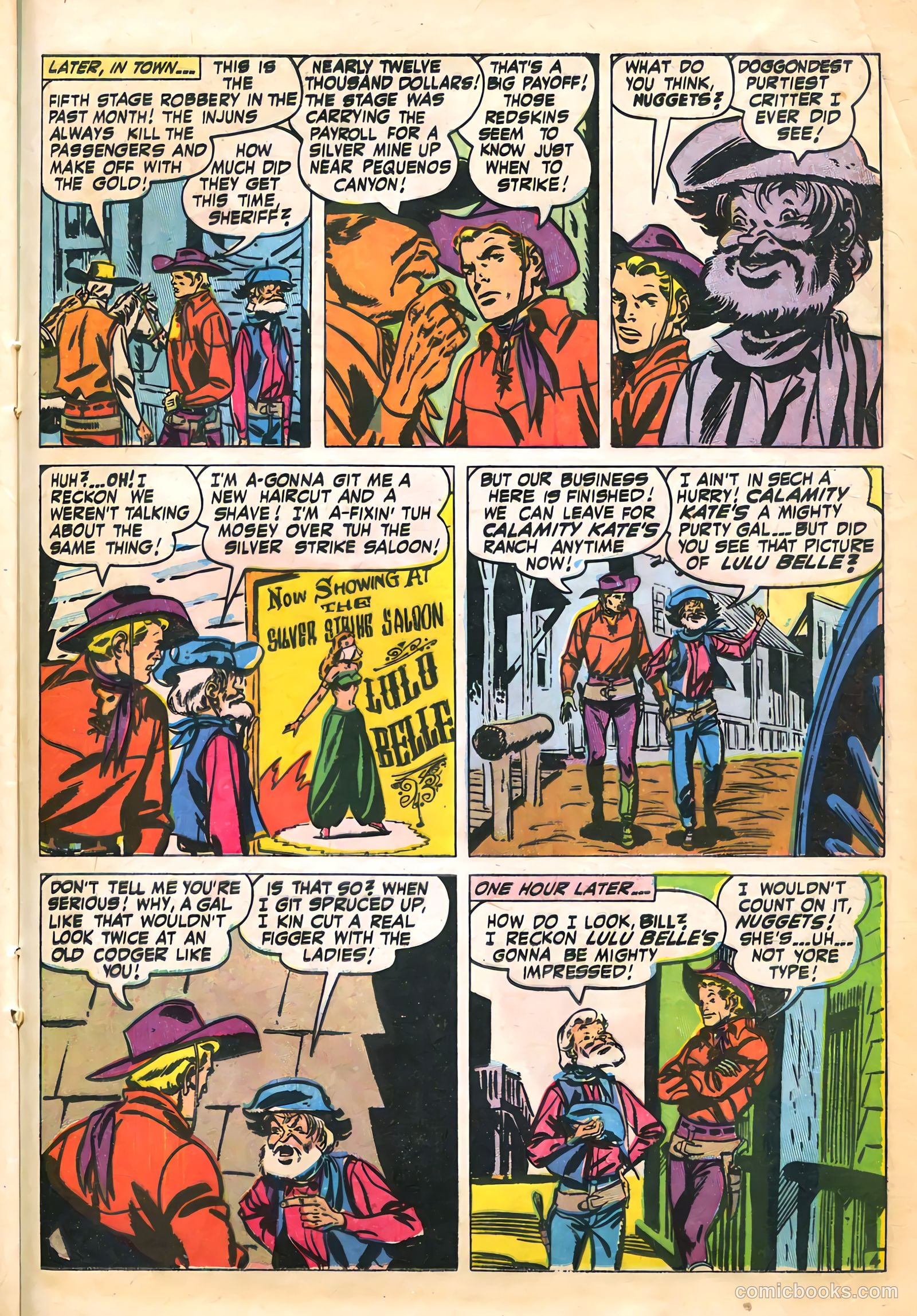 The Westerner Comics #33 (1951) — page 34 of 50