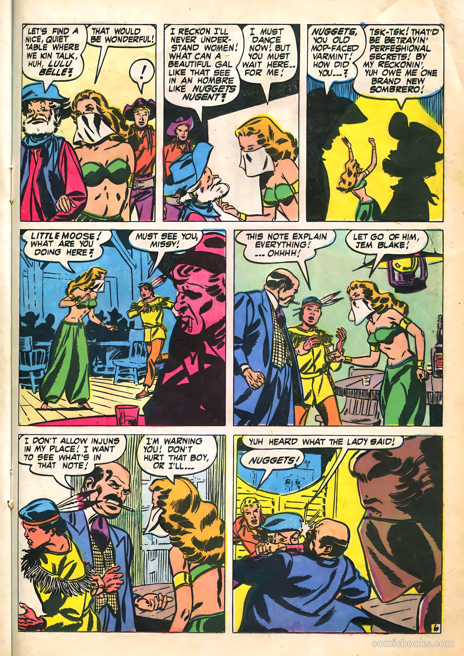 The Westerner Comics #33 (1951) — page 36 of 50